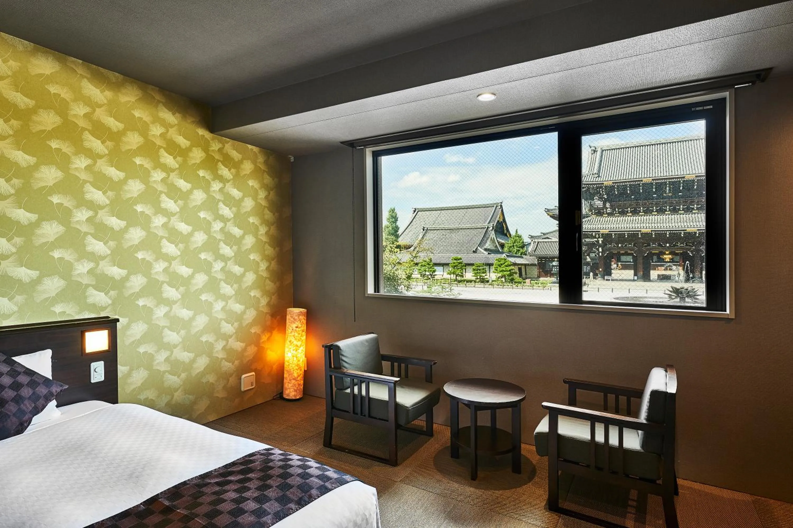 Bed in Hotel Kuu Kyoto