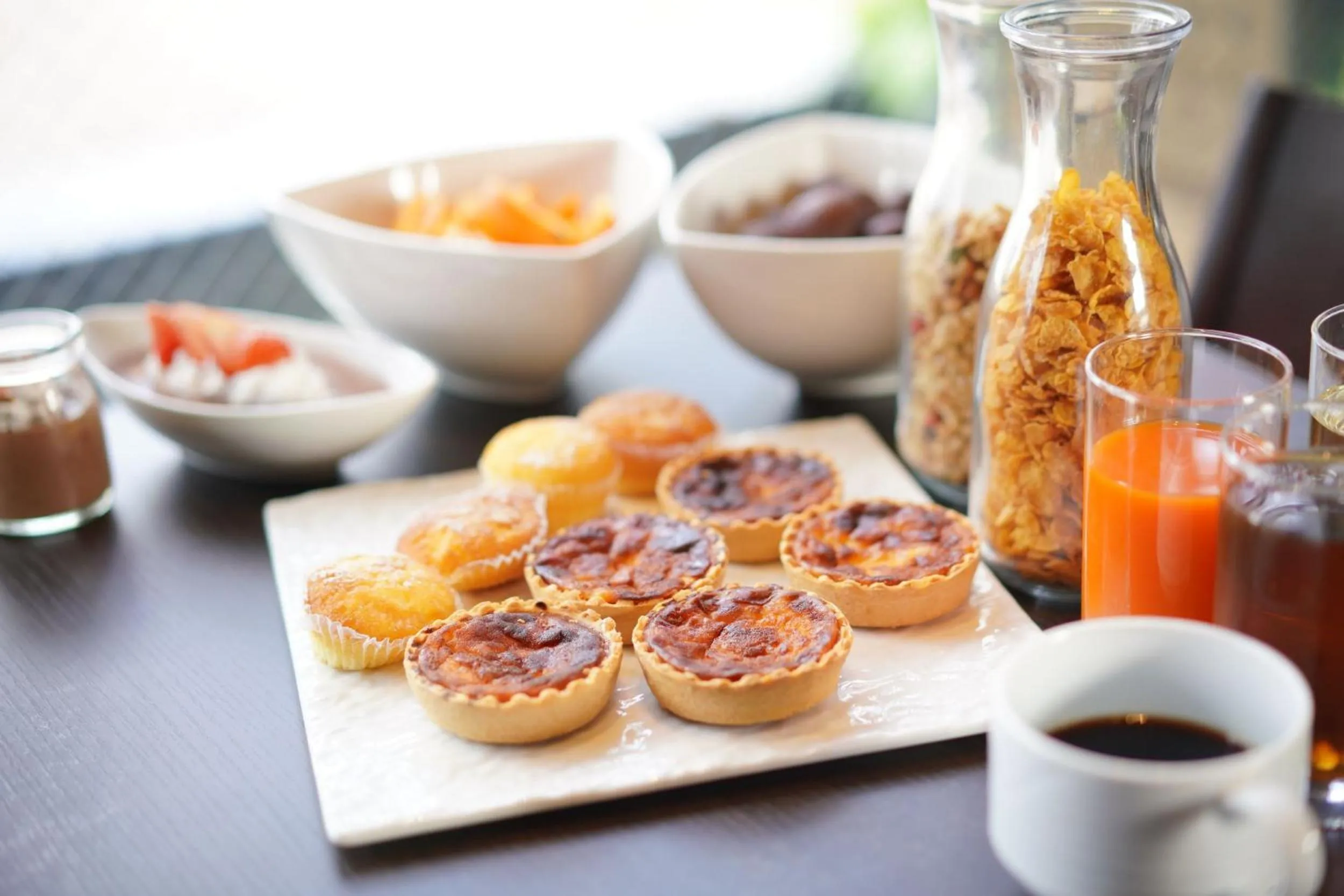 Buffet breakfast in Hotel Kuu Kyoto