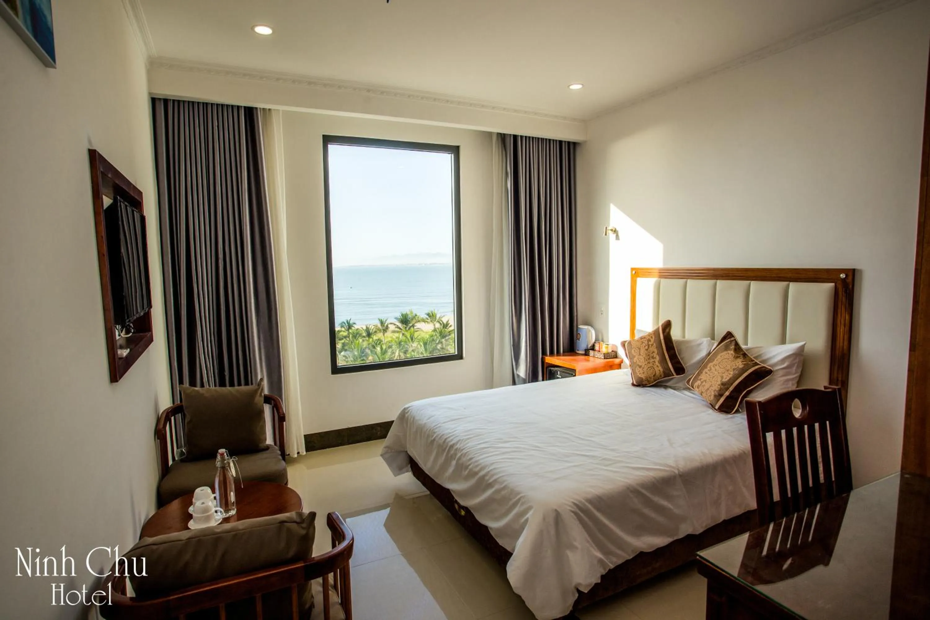 Bed in Khách Sạn Ninh Chữ