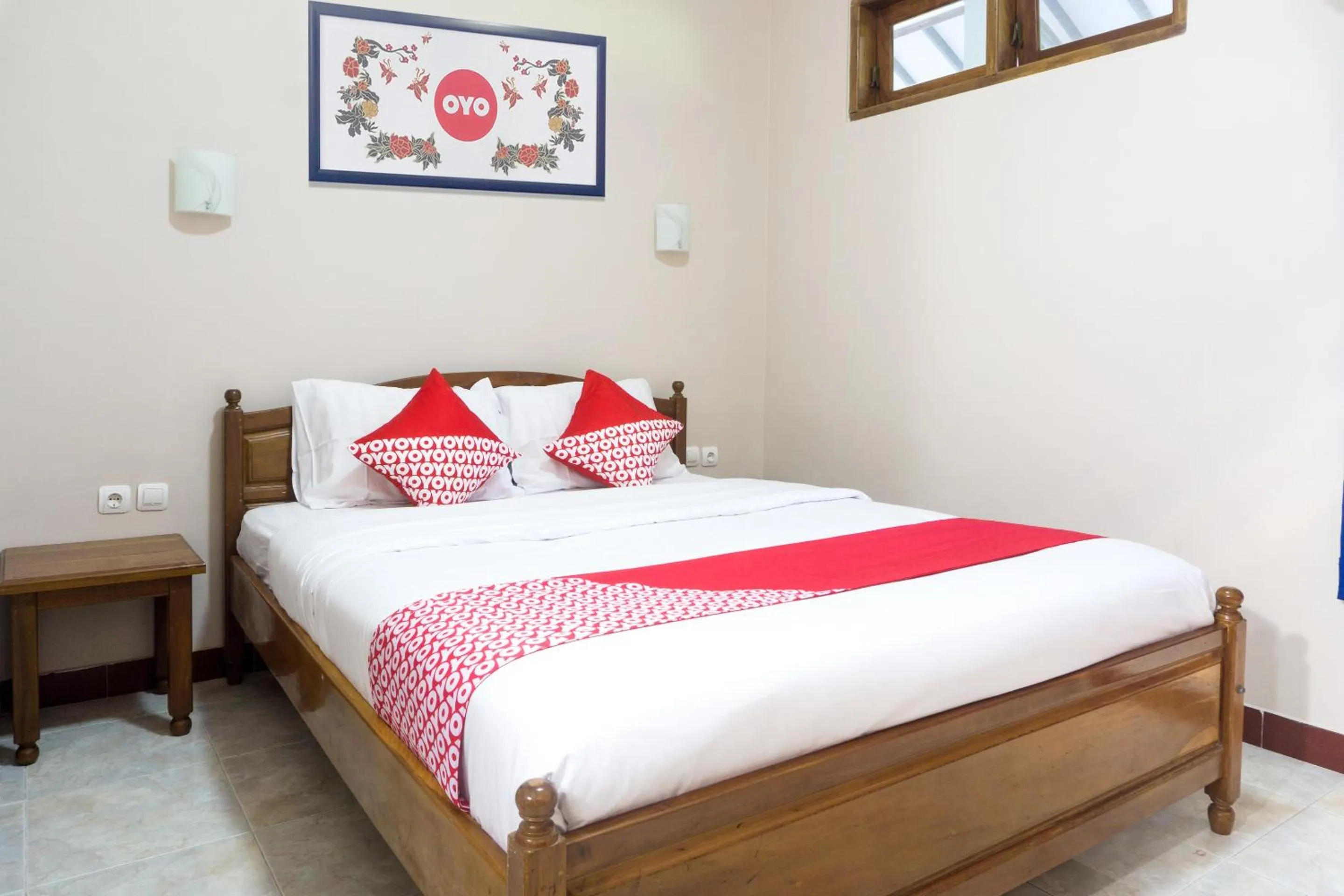 Bedroom, Bed in Hotel O Srikandi Hotel