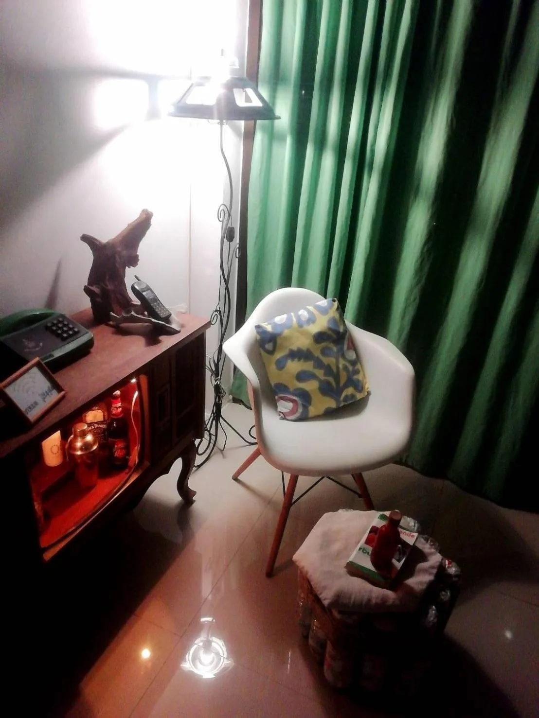 Seating area in Rec Art (House of recycle+Art)