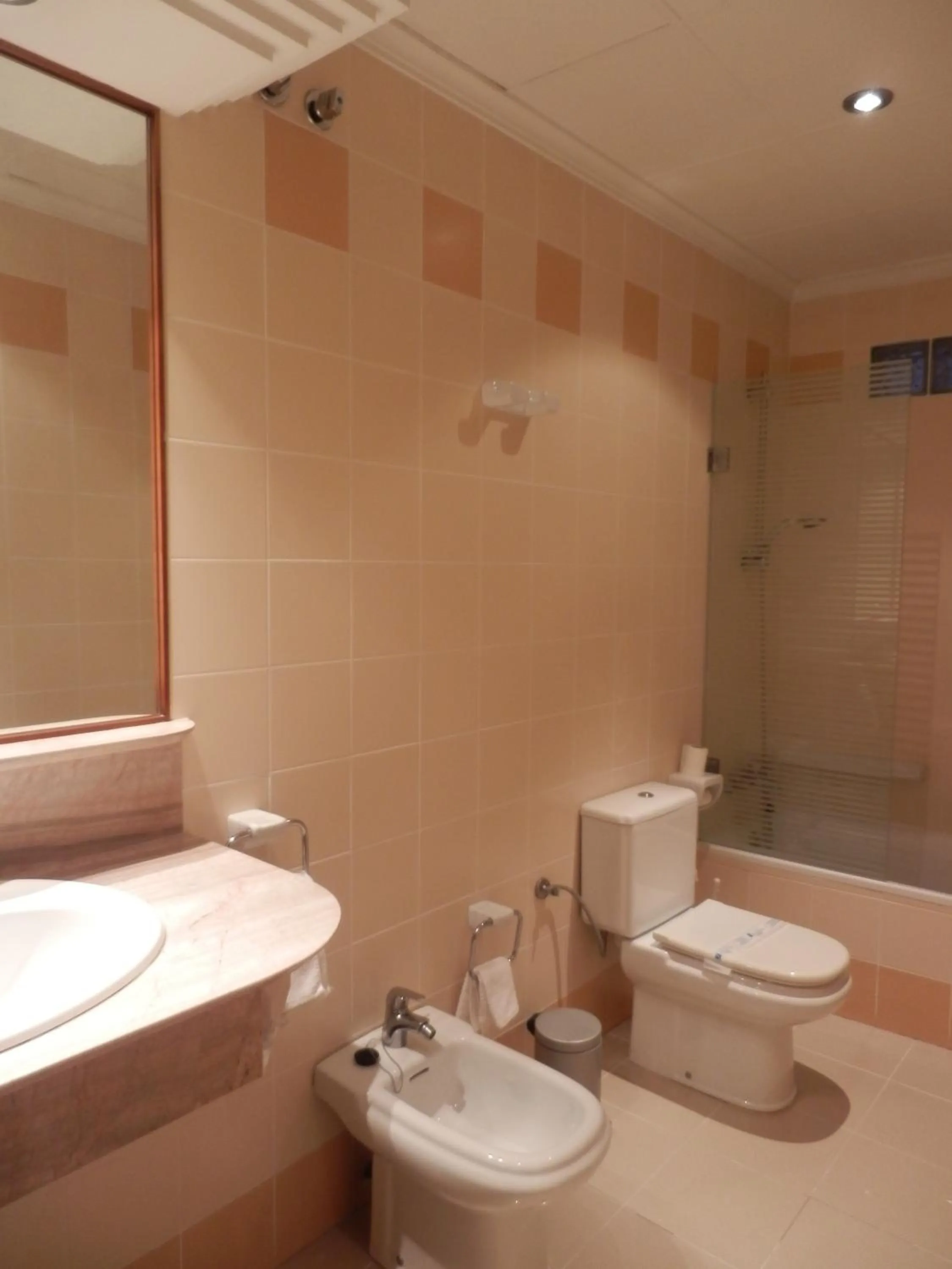 Bathroom in Hotel Restaurante Salvadora