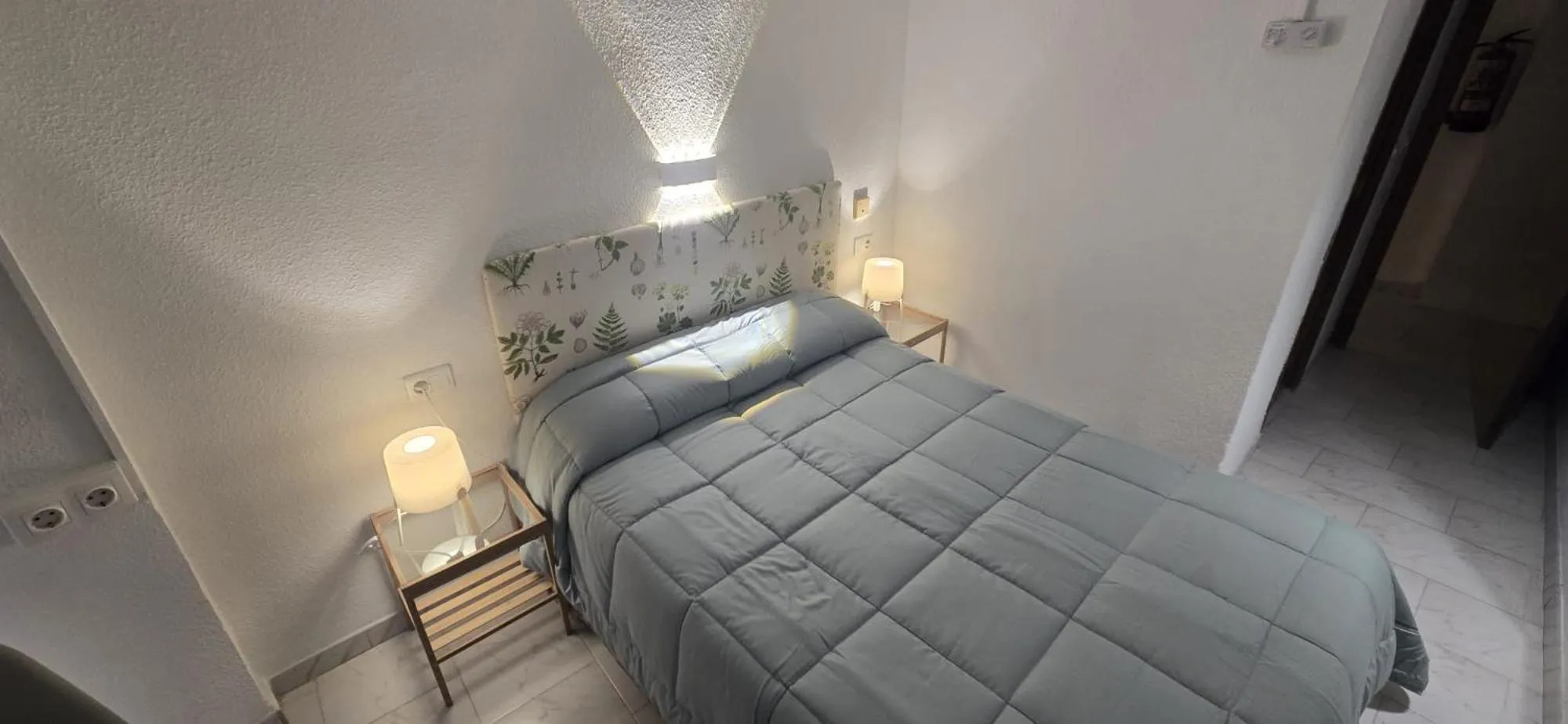 Bed in Hotel Restaurante Salvadora