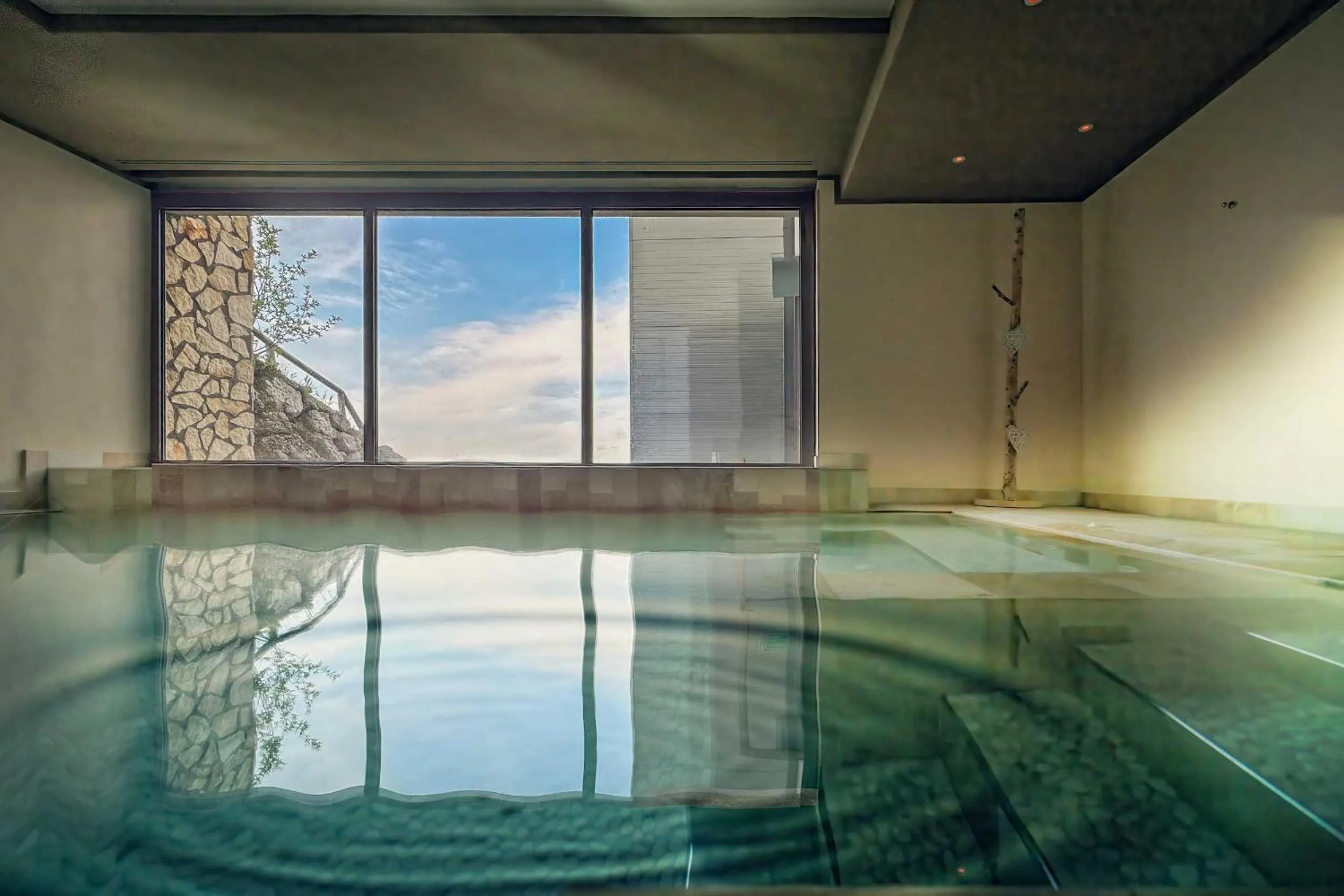 Swimming pool in Brenta Dolomites