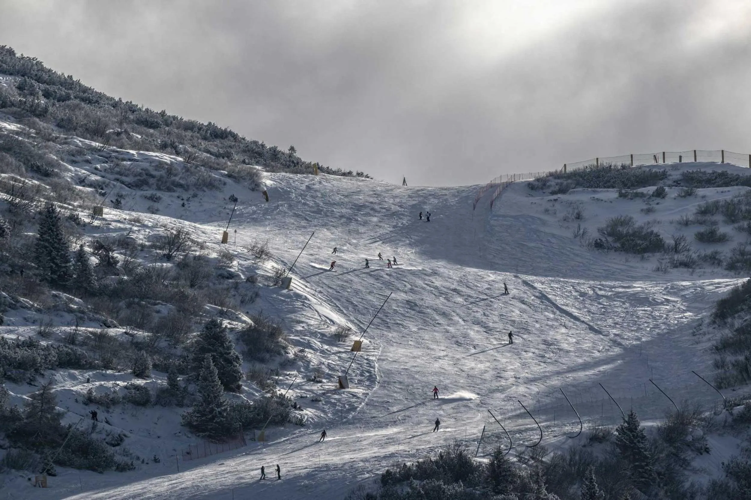 Skiing in Brenta Dolomites