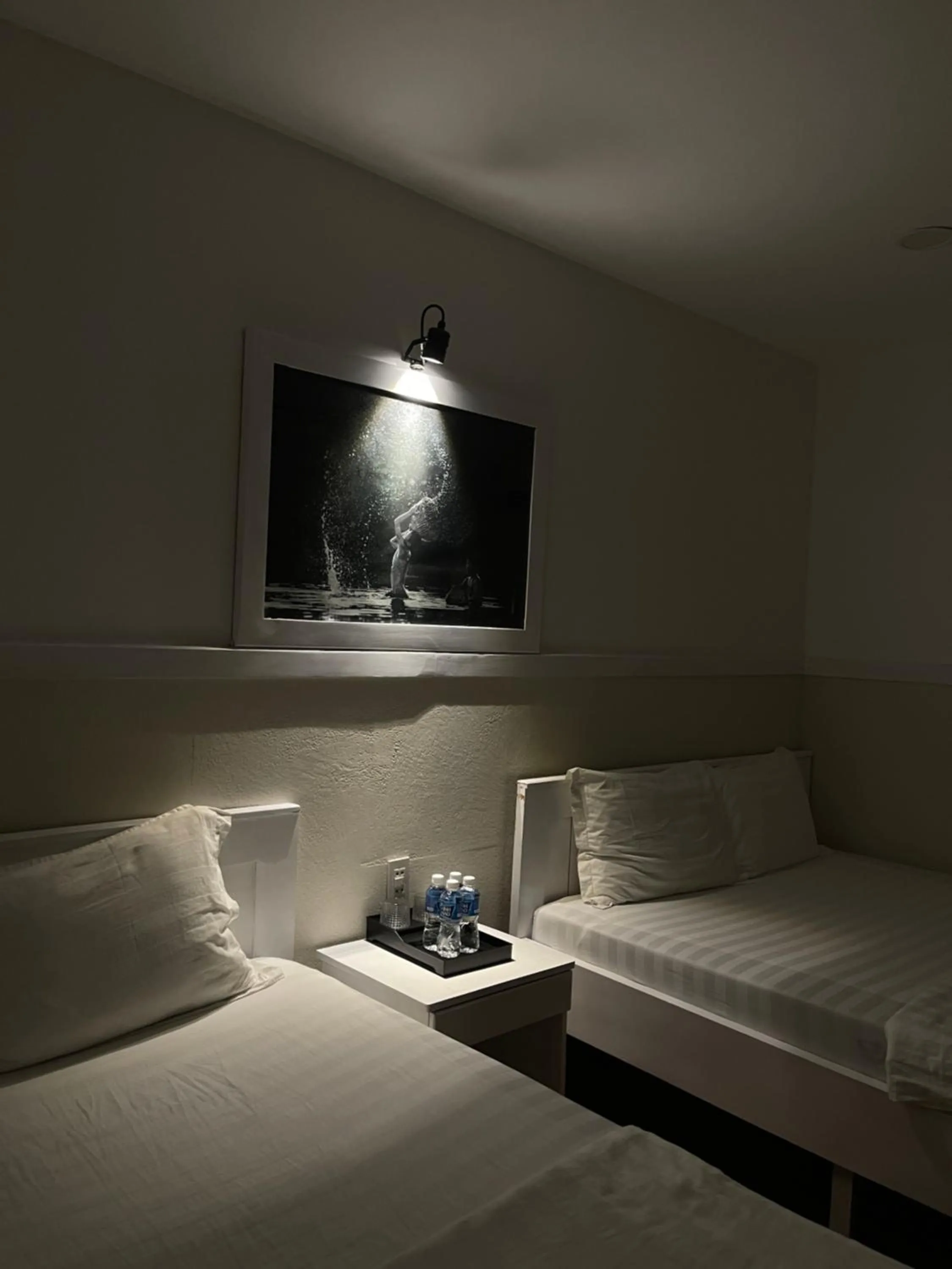 Bed in Hotel Minh Hang