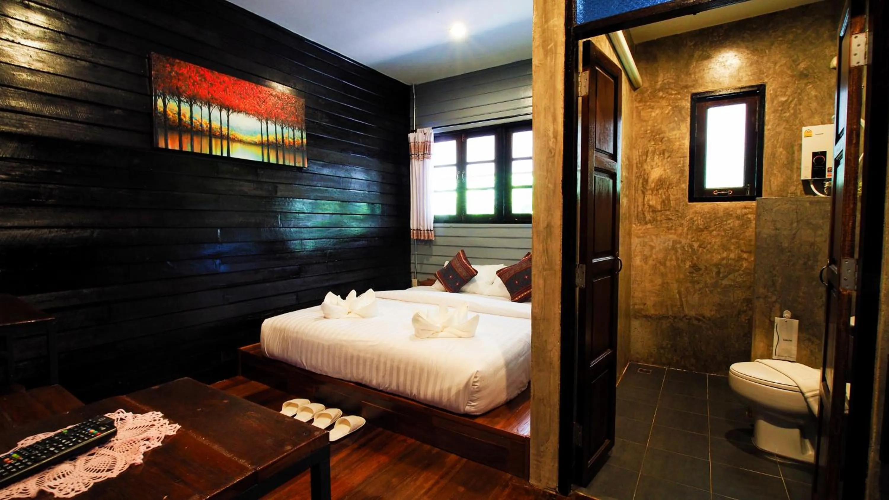 Bed in Pround Nan Cottage