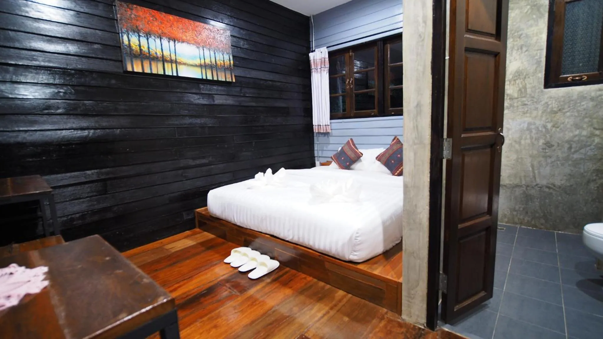 Bed in Pround Nan Cottage