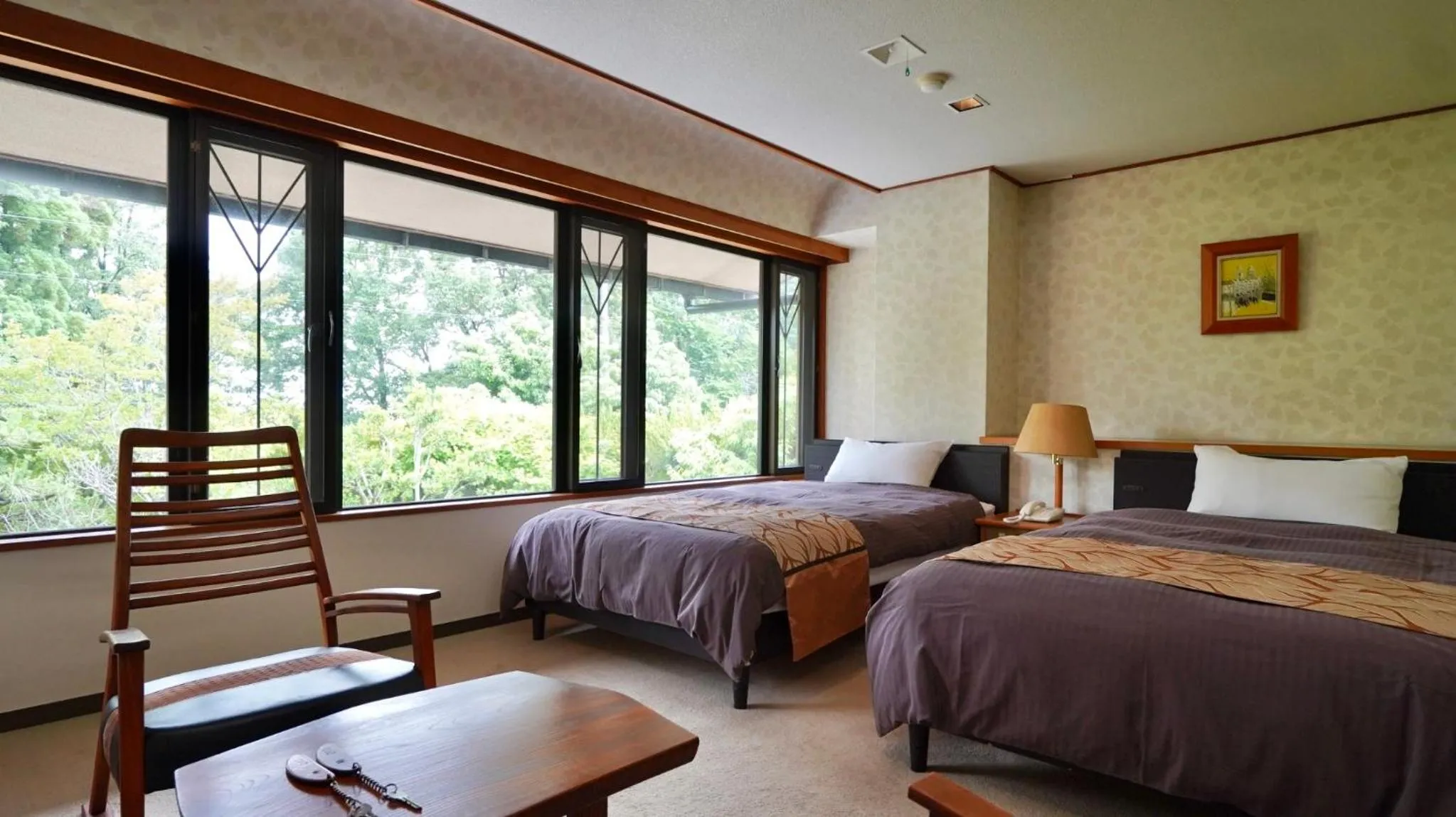 Bed in Ryotei Manyou