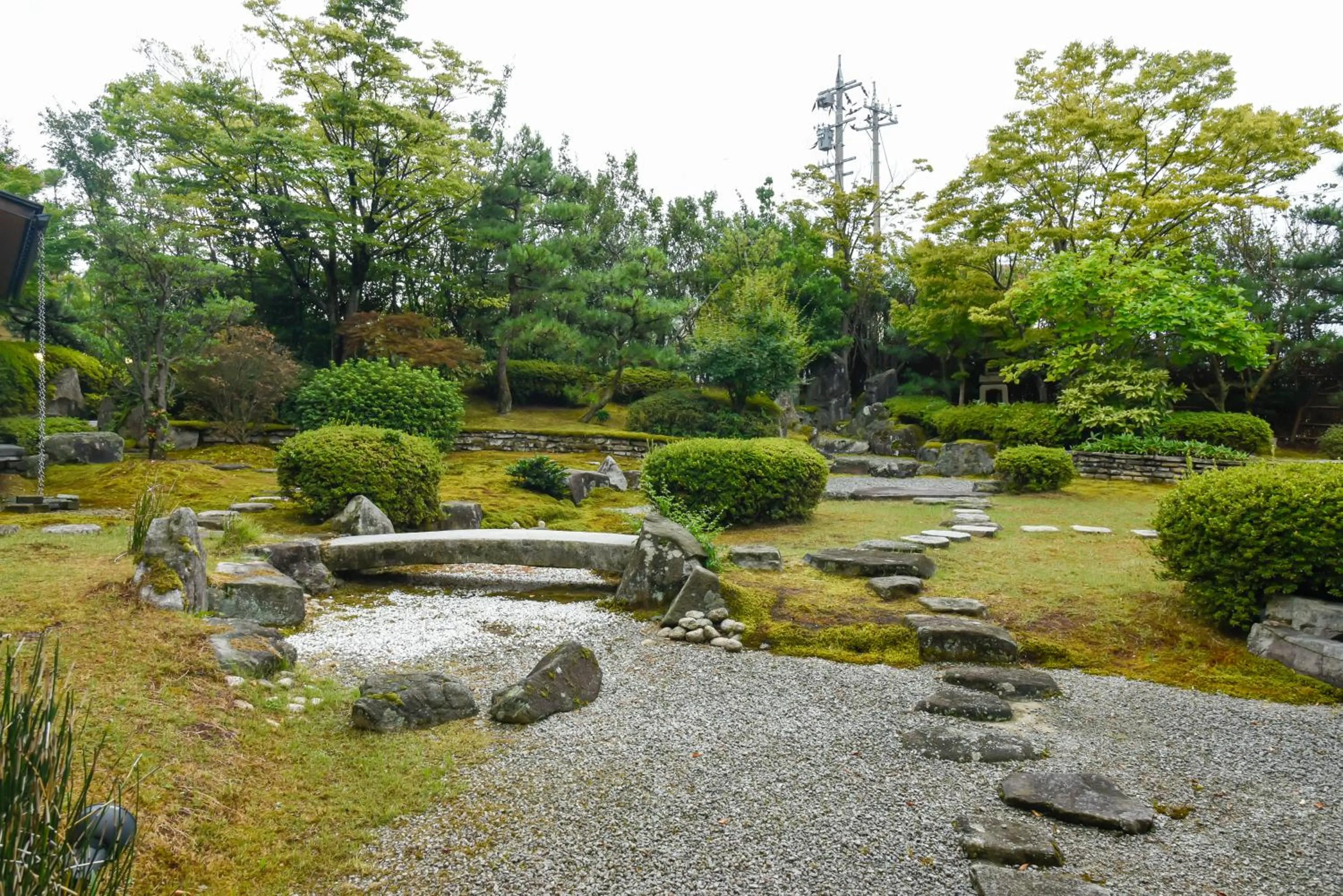 Garden in Ryotei Manyou
