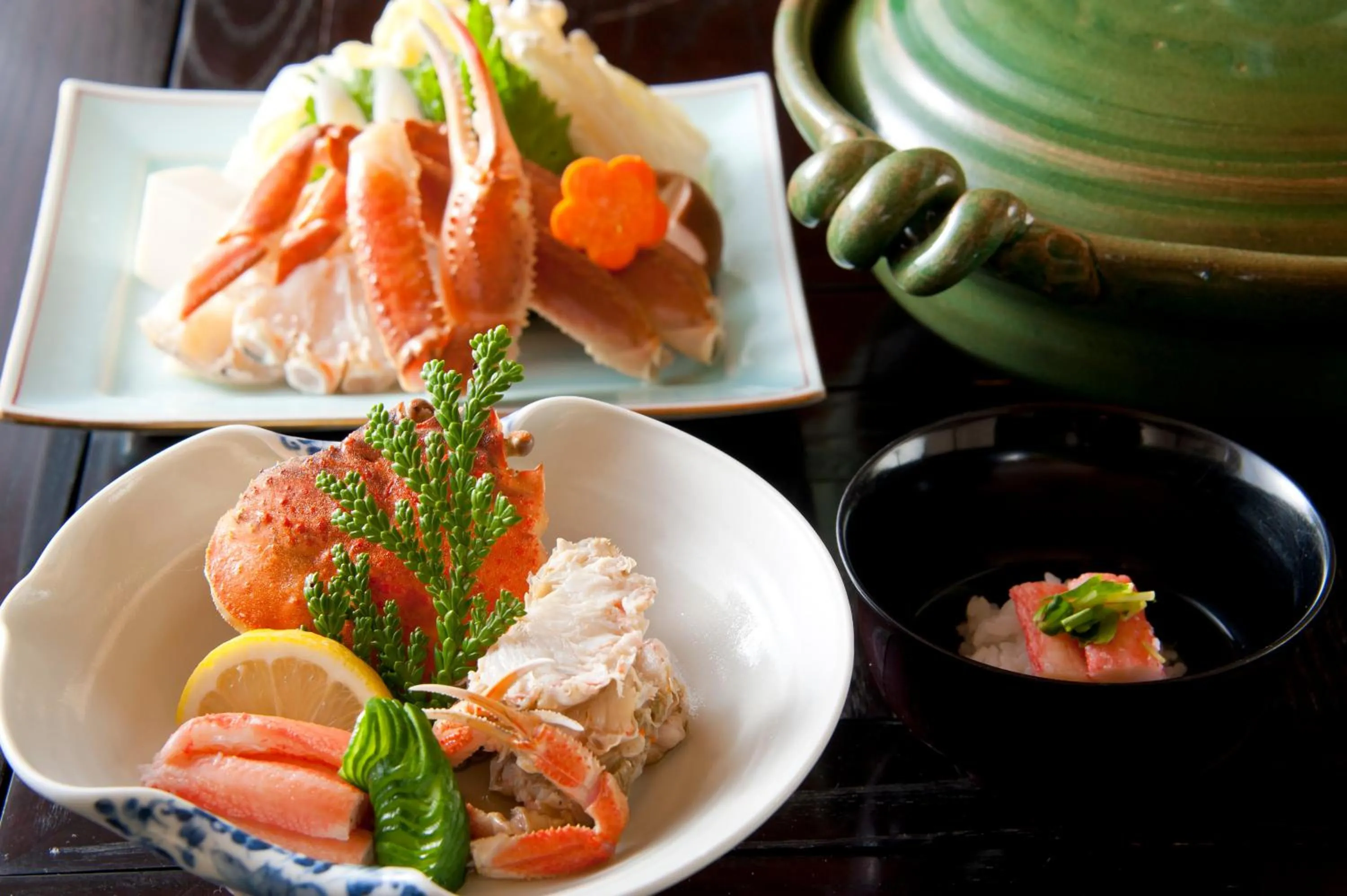 Food close-up in Ryotei Manyou