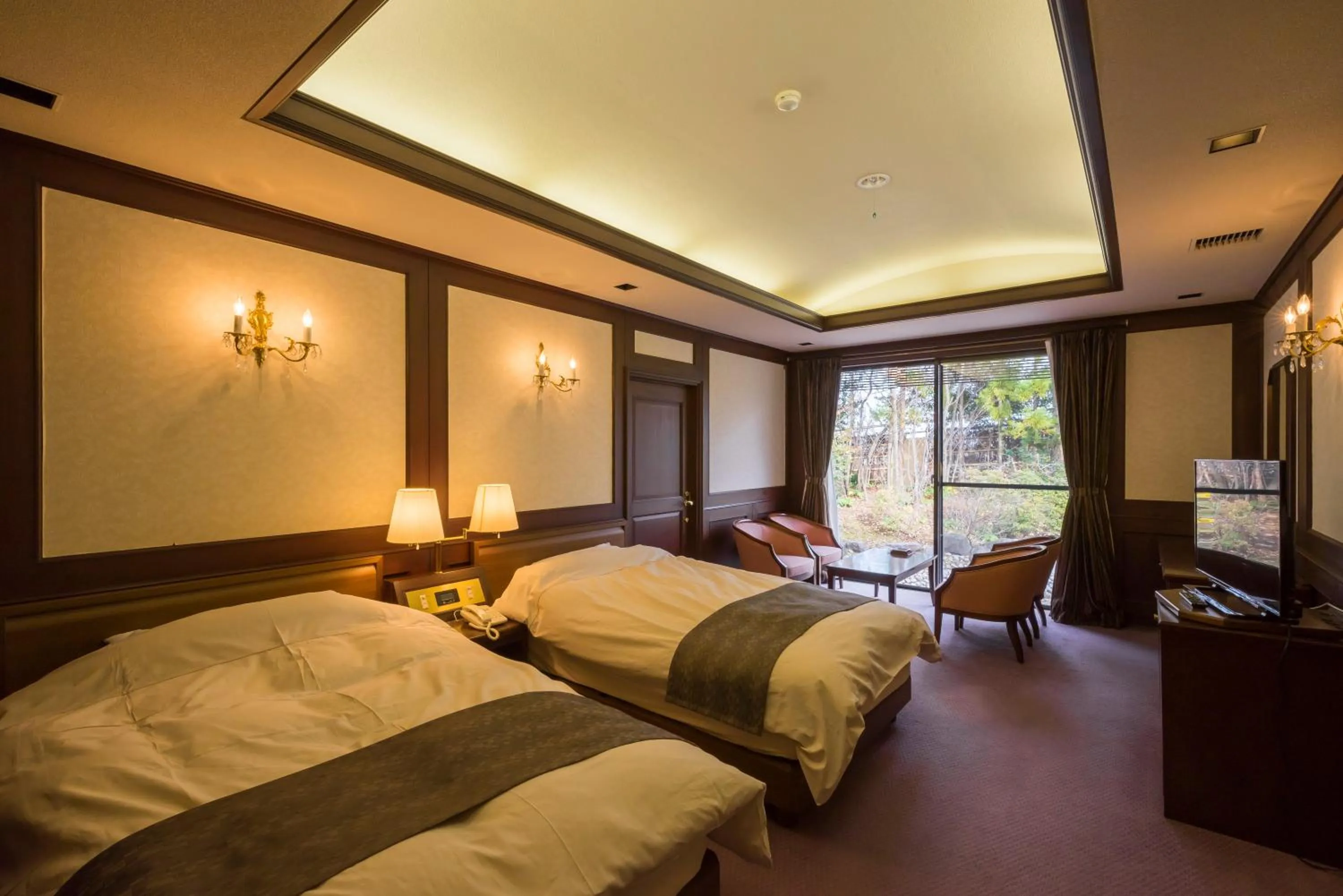 Bed in Ryotei Manyou