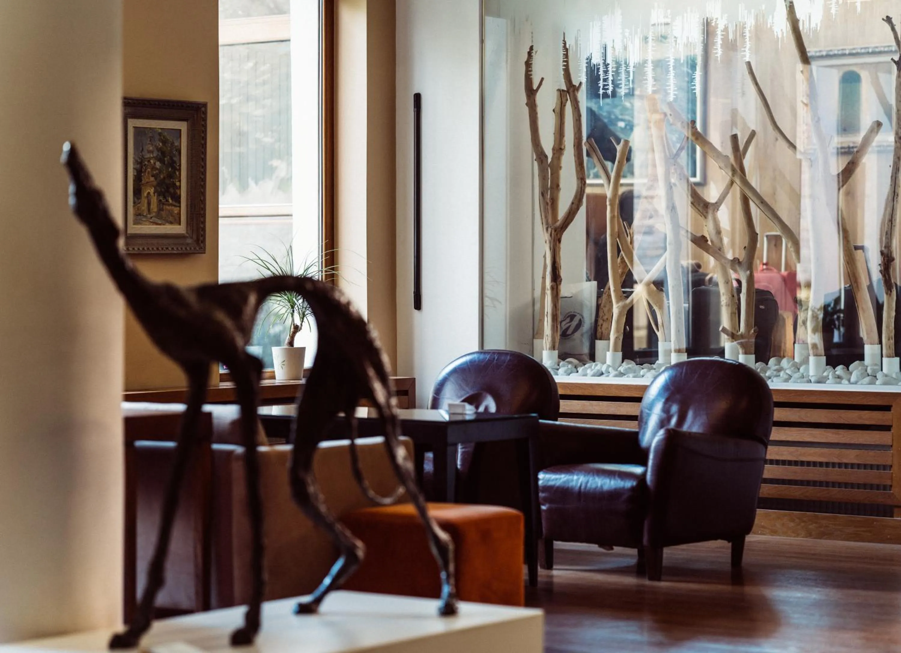 Lobby or reception in Hotel Palisad