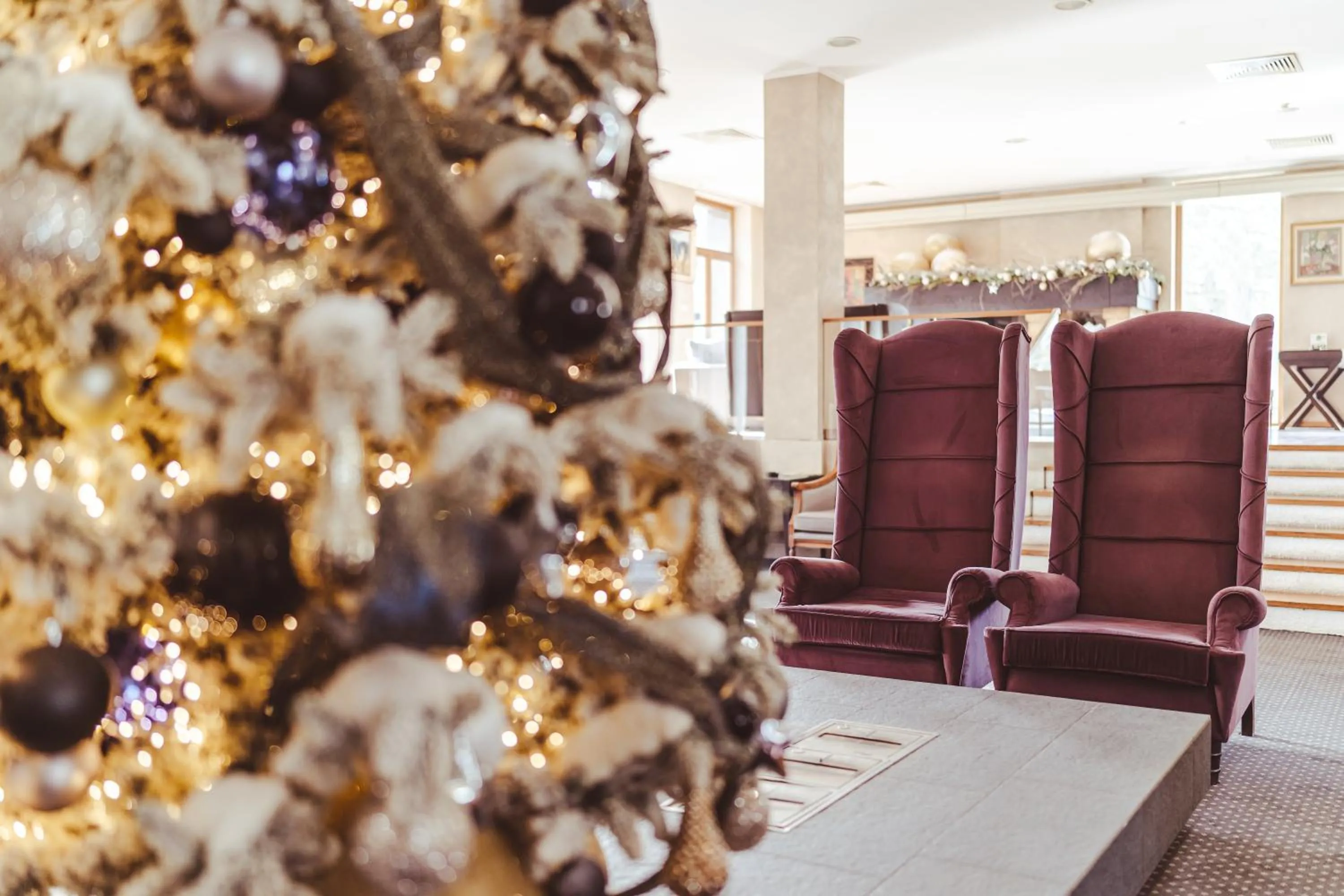 Lobby or reception in Hotel Palisad