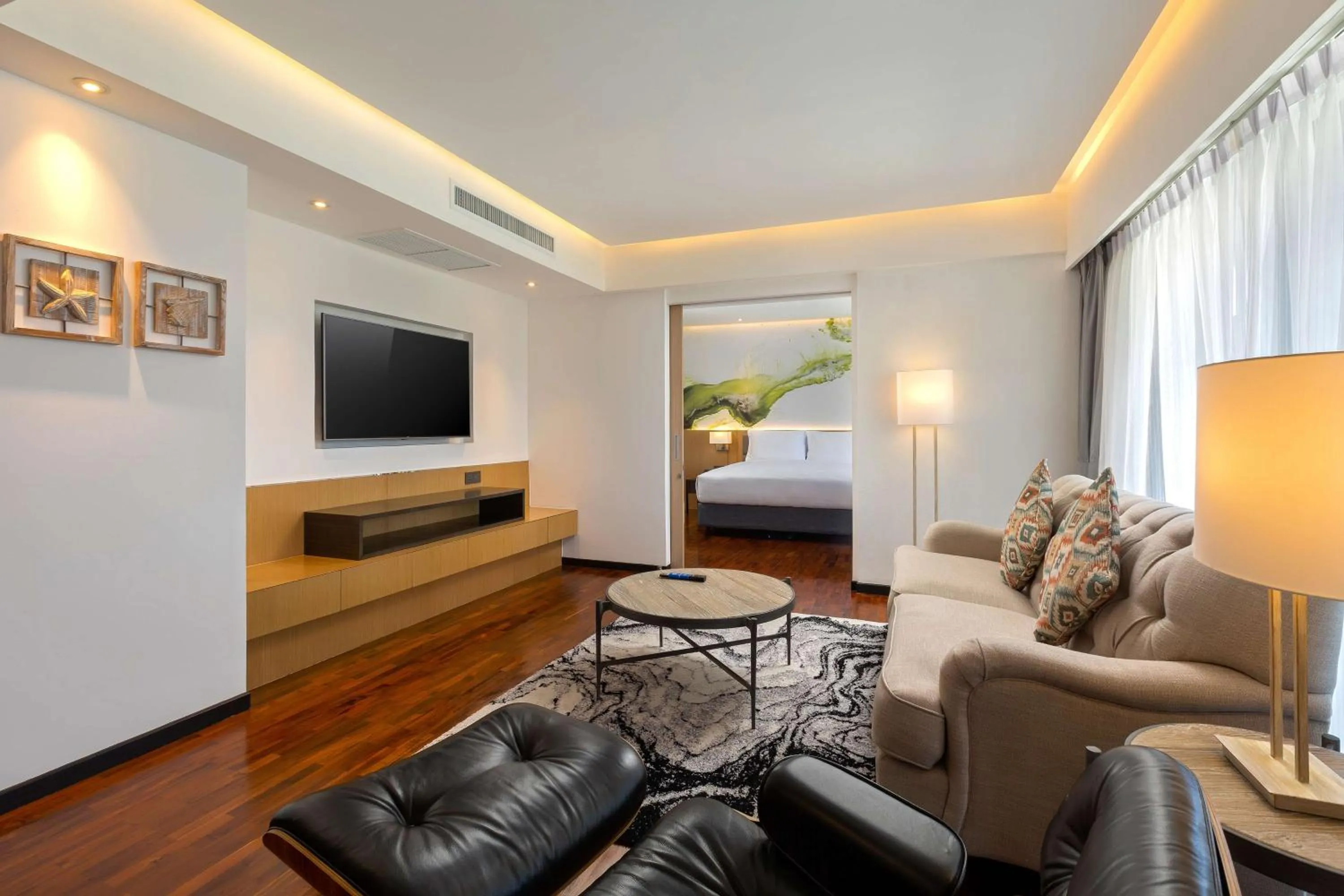Living room in DoubleTree by Hilton Phuket Banthai Resort