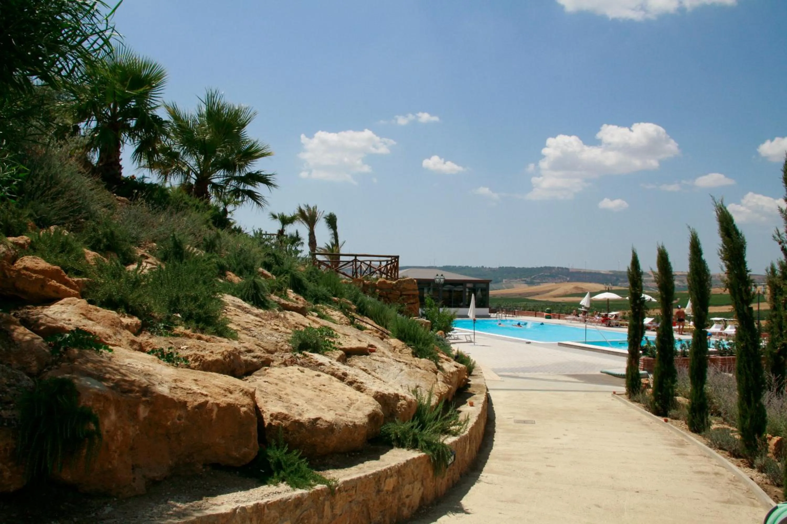 Garden in Don Giovanni Hotel