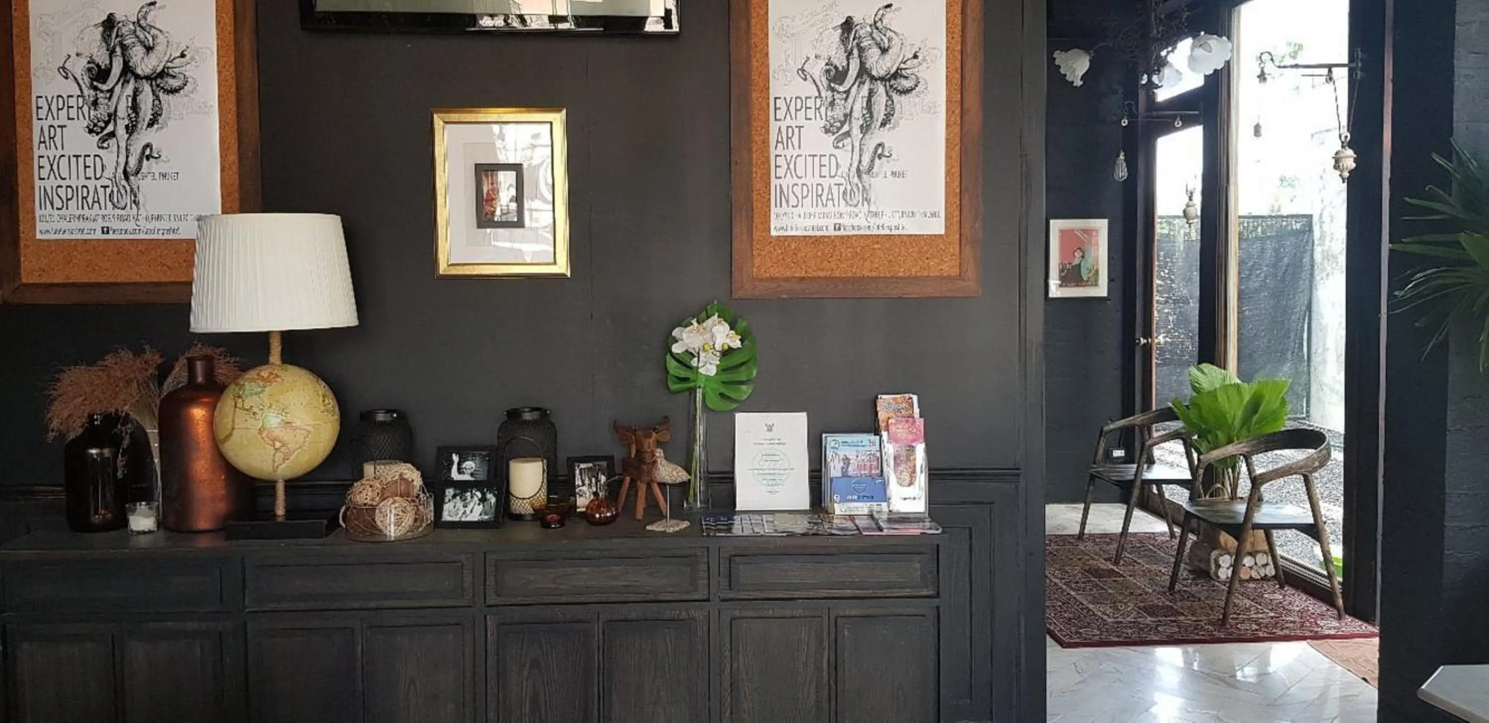 Decorative detail in Shade House - Phuket Downtown