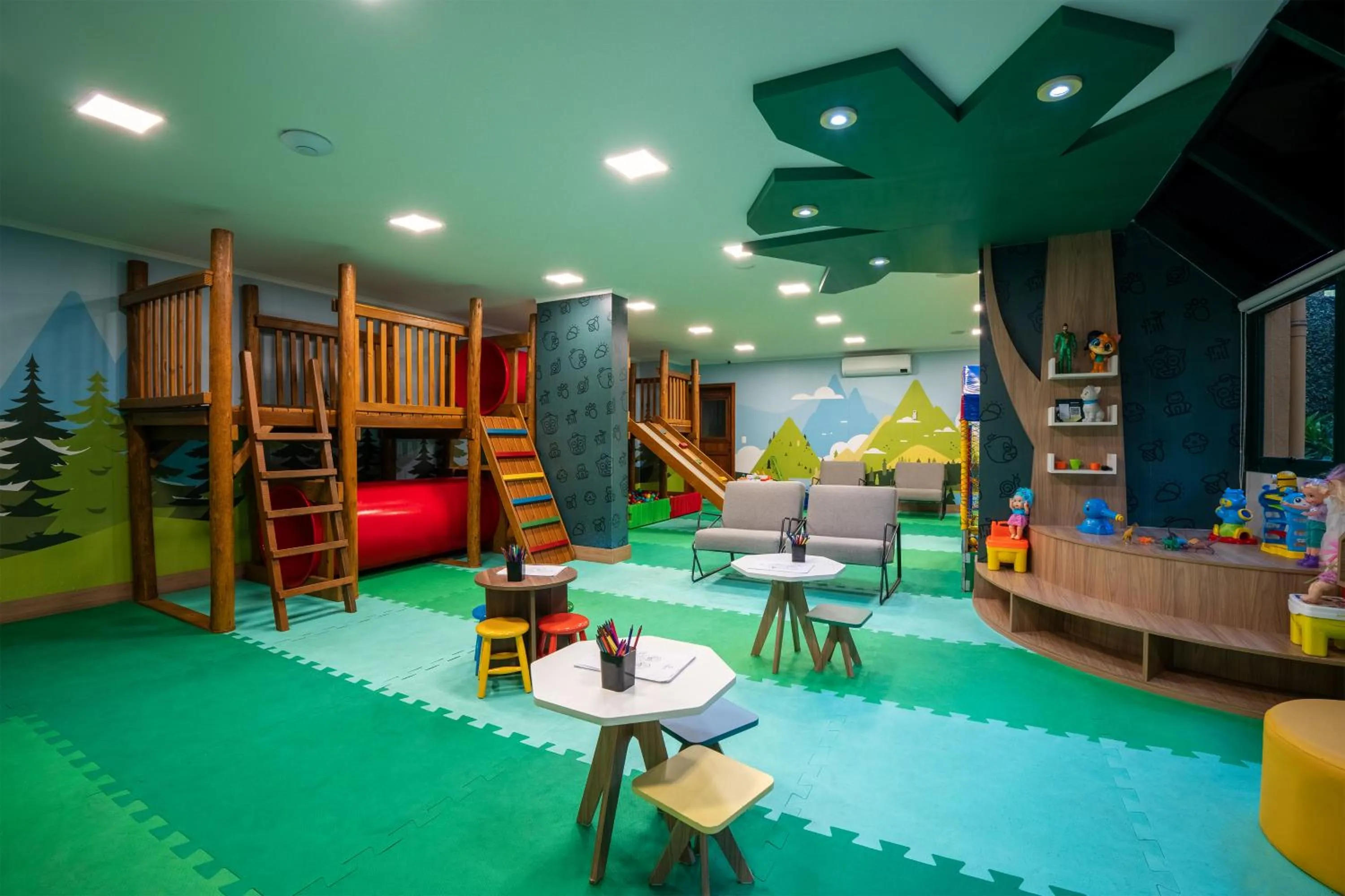 Children play ground in Hotel Laghetto Toscana