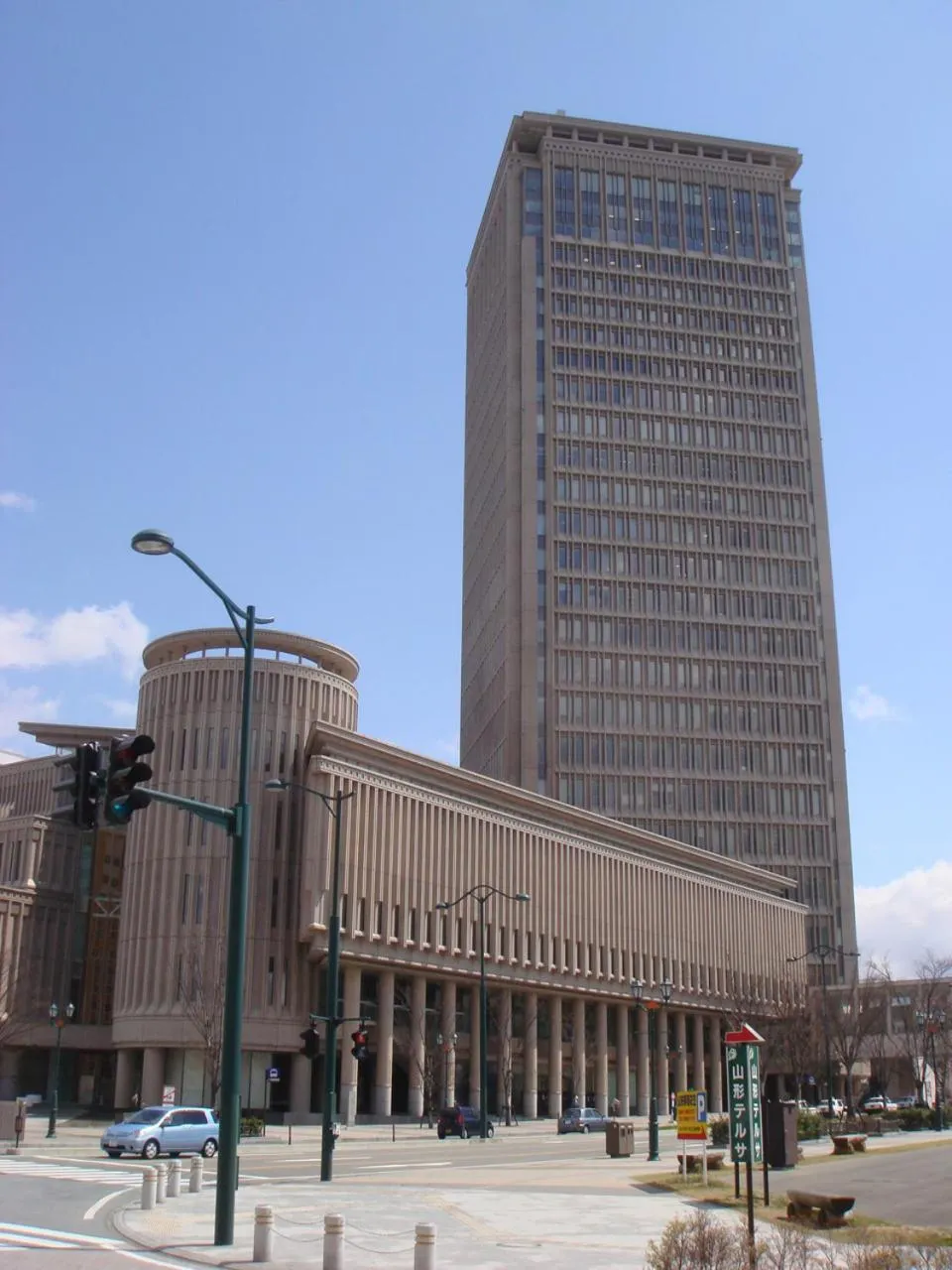 Facade/entrance in Yamagata Eki Nishiguchi Washington Hotel