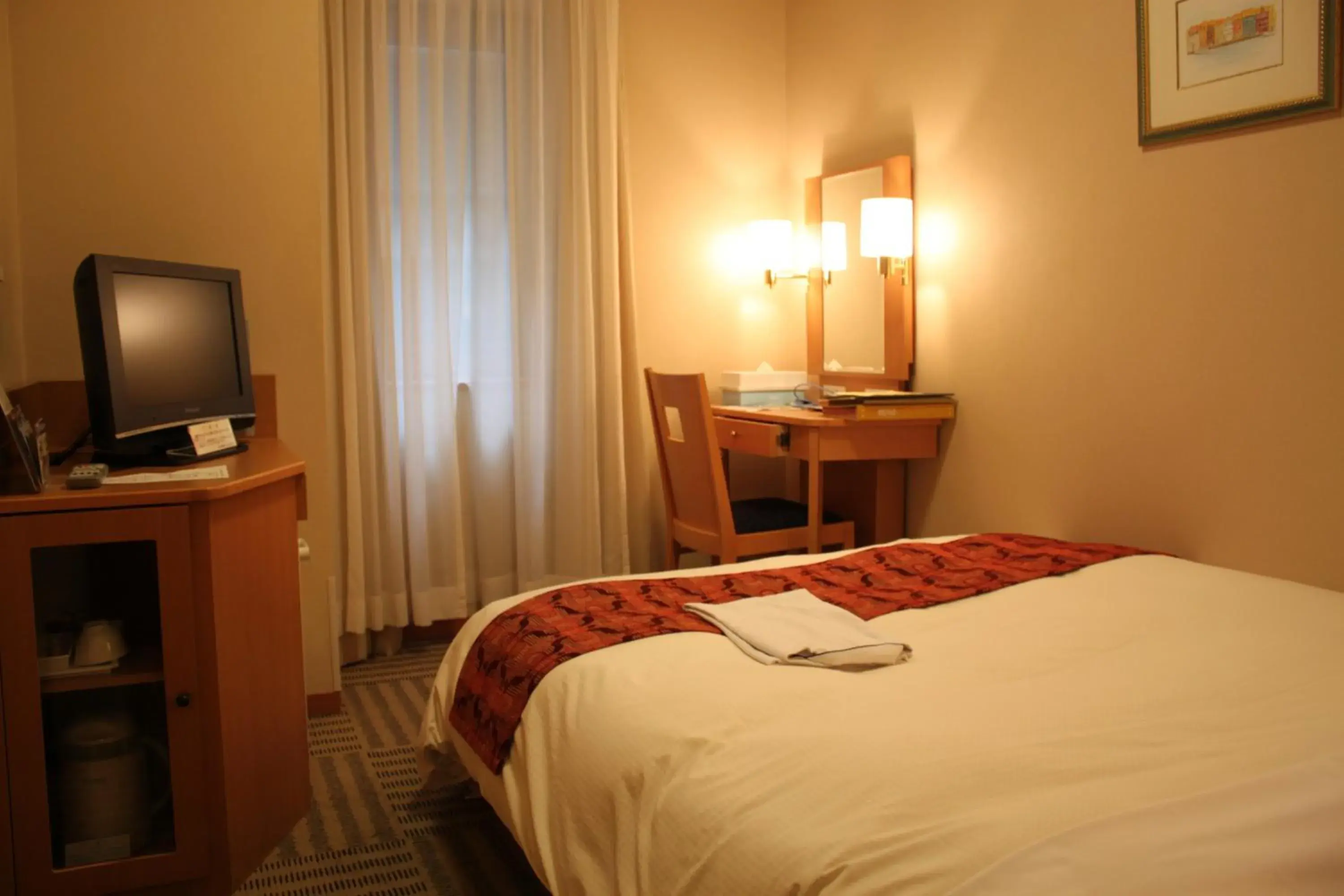 Single Room - Smoking with No View in Yamagata Eki Nishiguchi Washington Hotel Single Room - Smoking with No View in Yamagata Eki Nishiguchi Washington Hotel