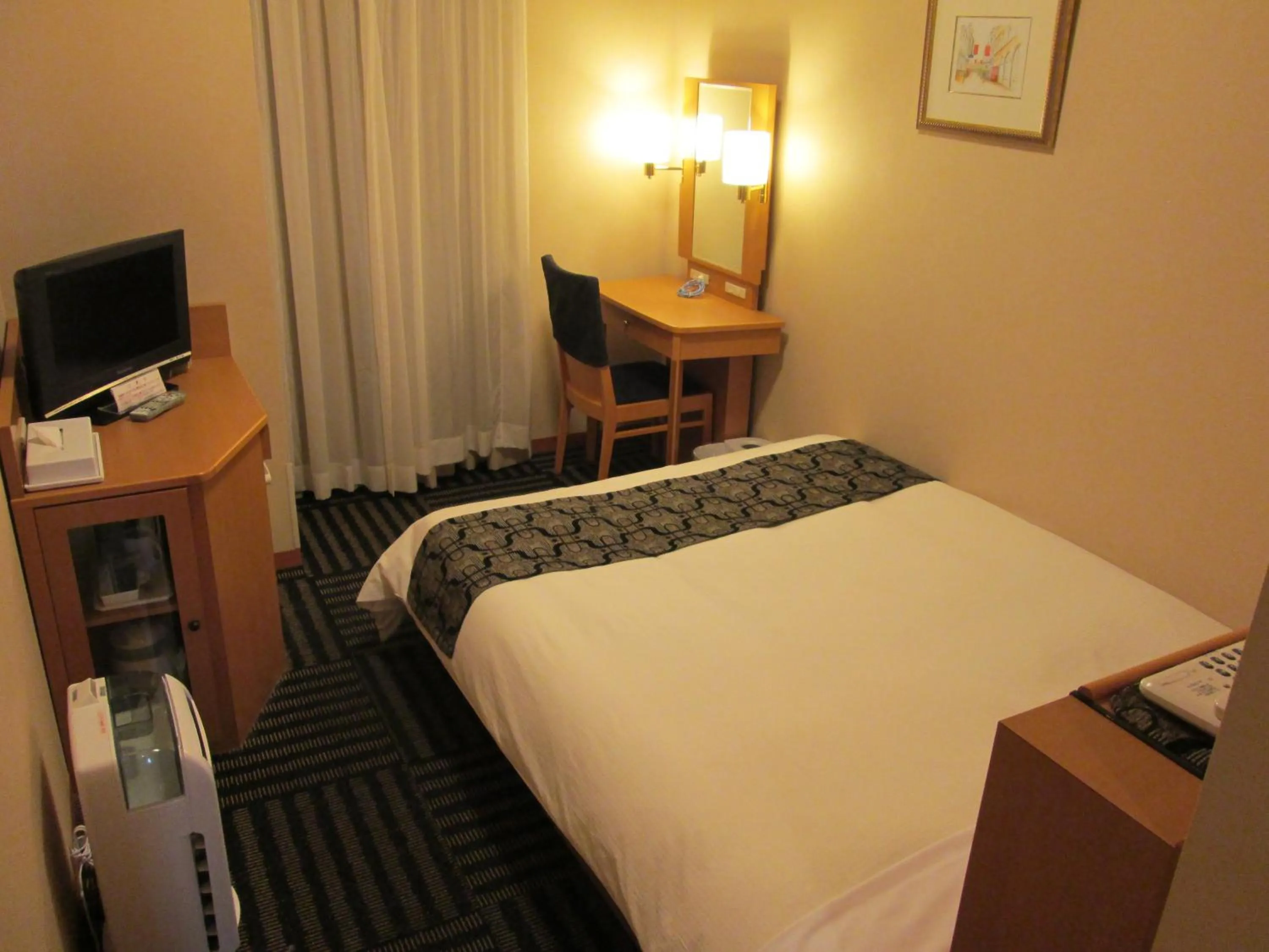 Bedroom, Bed in Yamagata Eki Nishiguchi Washington Hotel