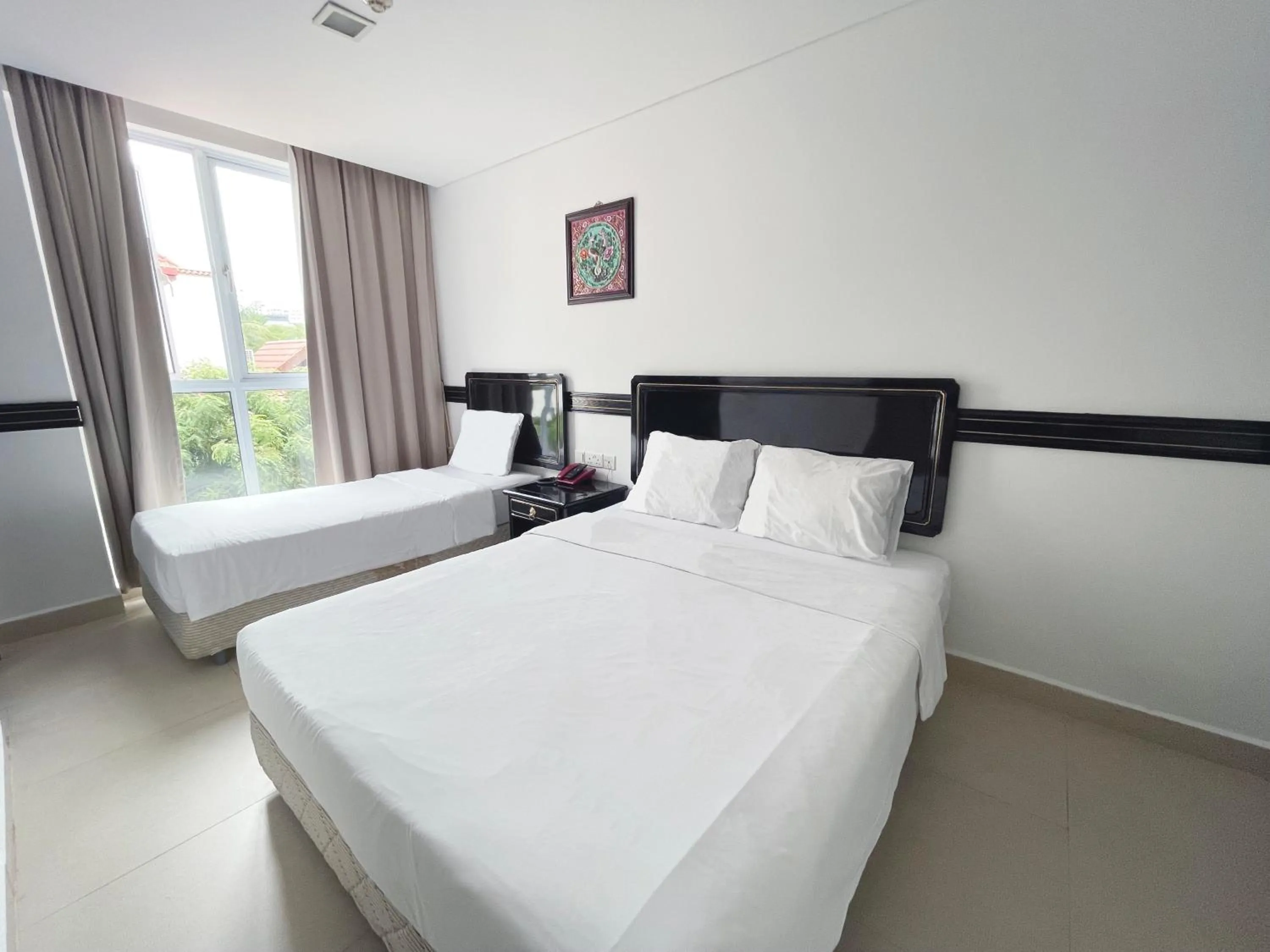 Bed in The Snooze Hotel Marine Parade