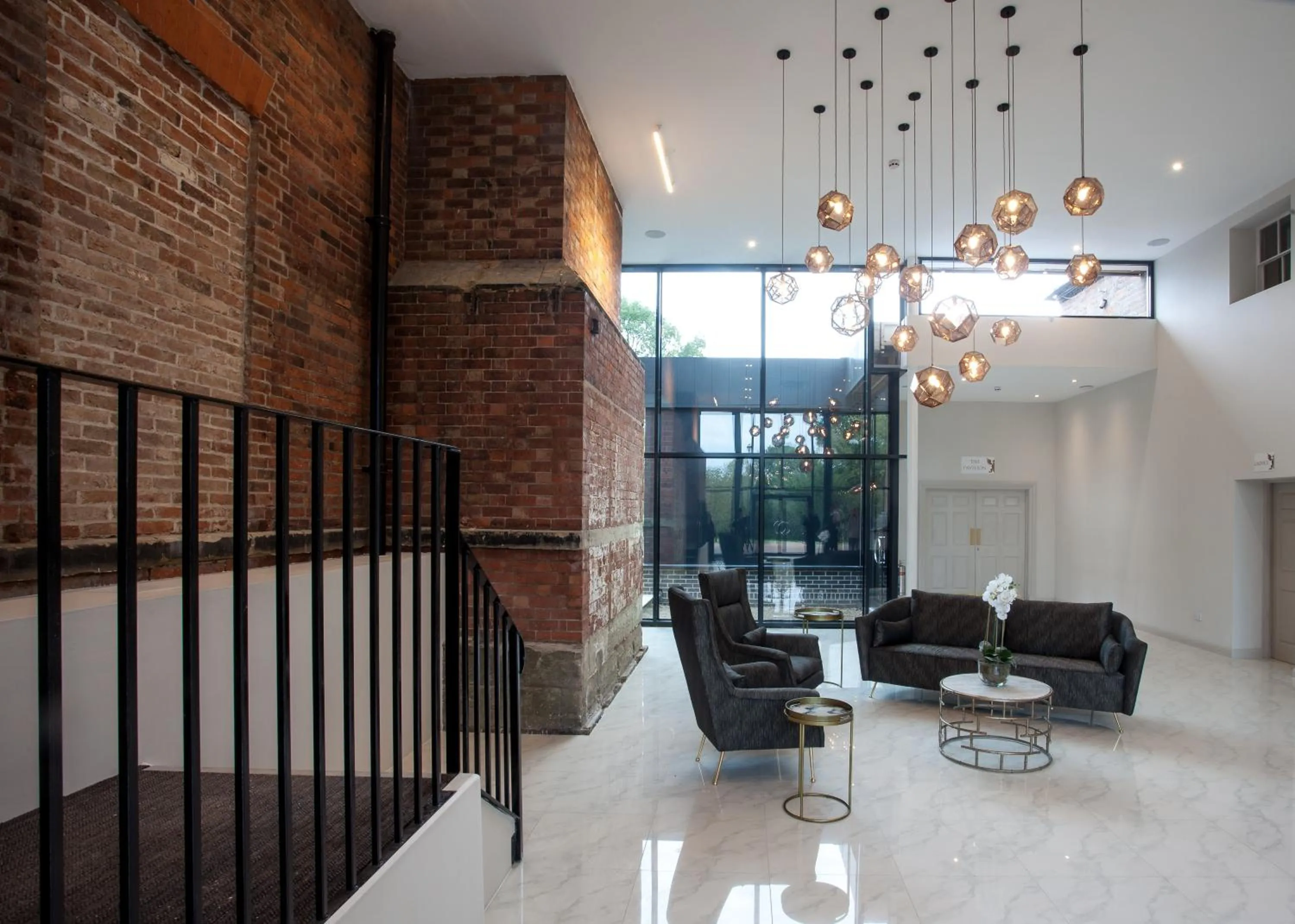 Living room in Winstanley House