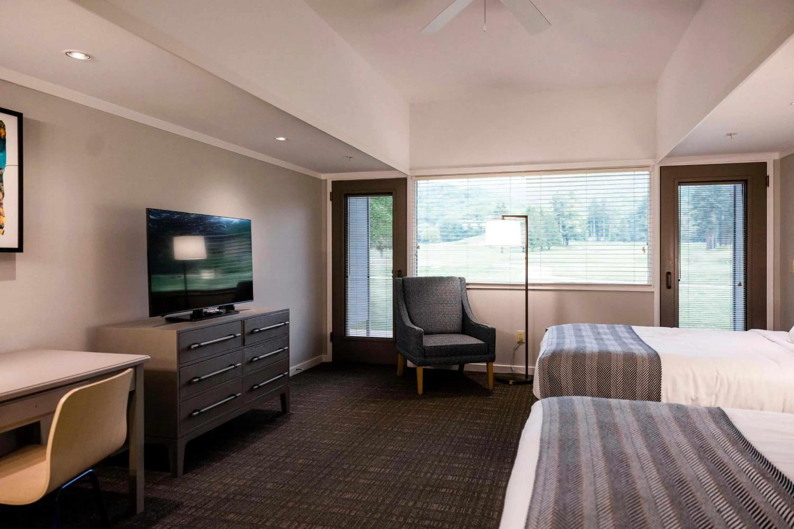 View (from property/room), Bed in Waynesville Inn and Golf Club, Tapestry Collection by Hilton