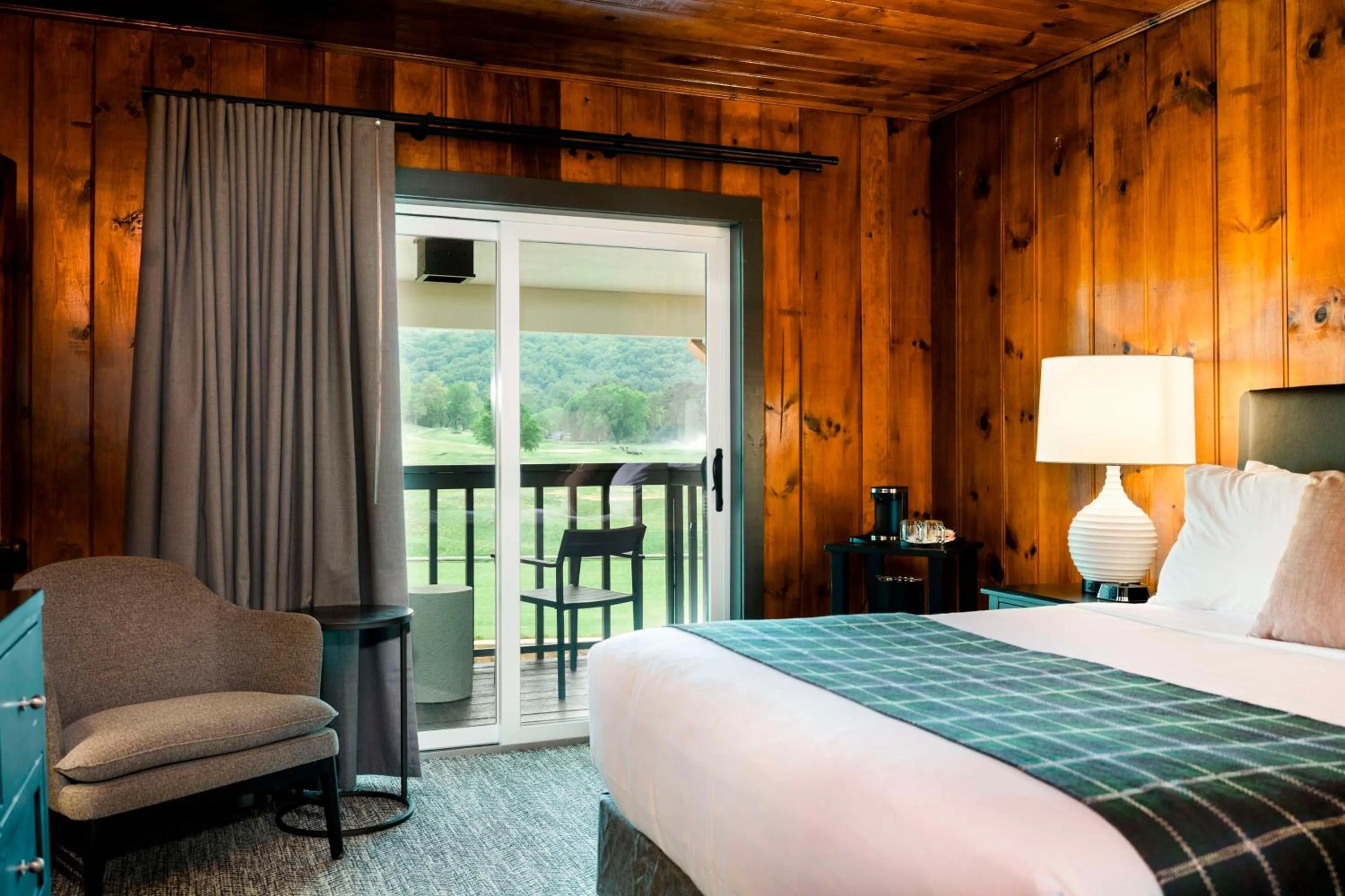 View (from property/room), Bed in Waynesville Inn and Golf Club, Tapestry Collection by Hilton