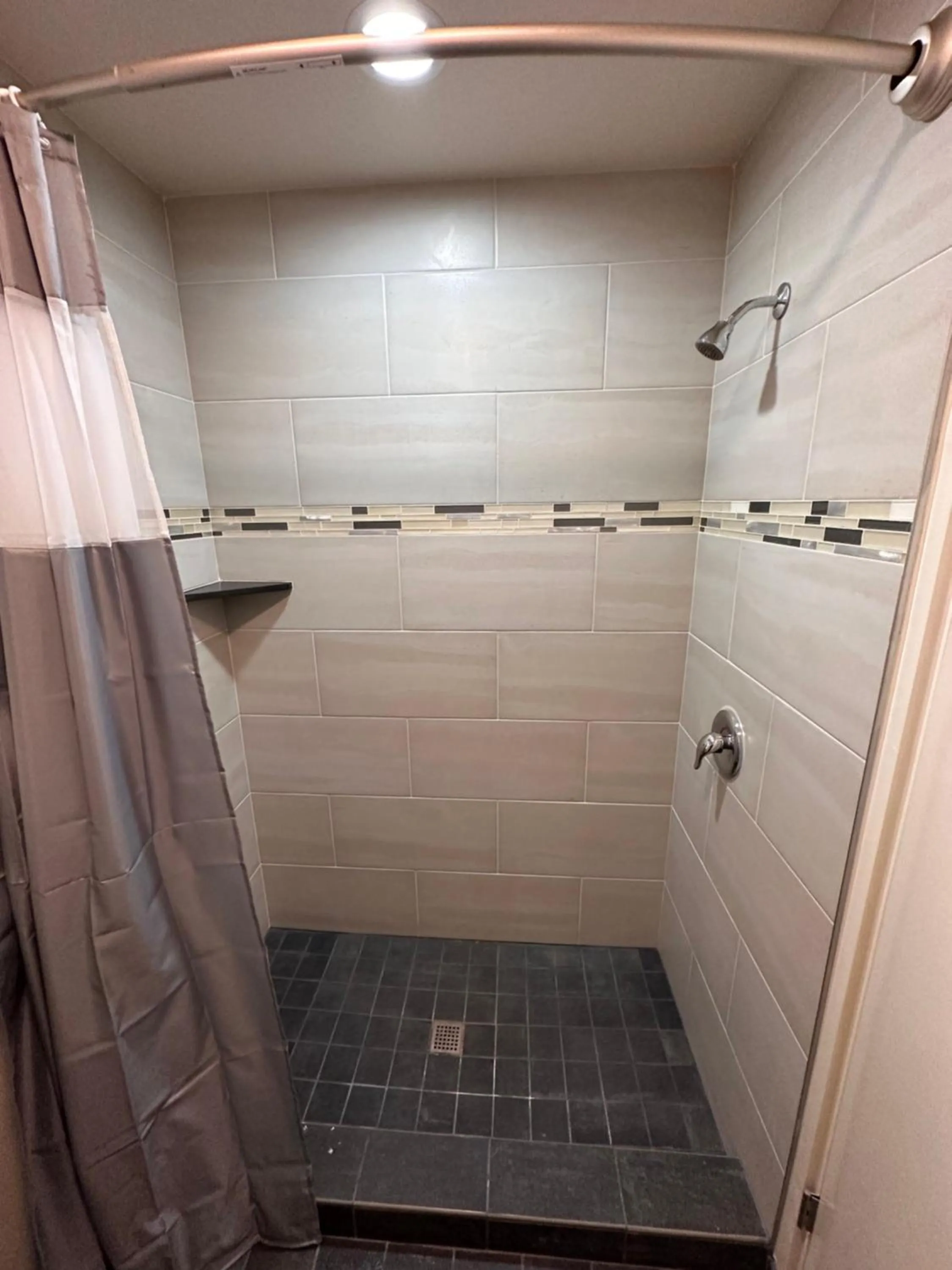 Shower in Orange Tree Inn