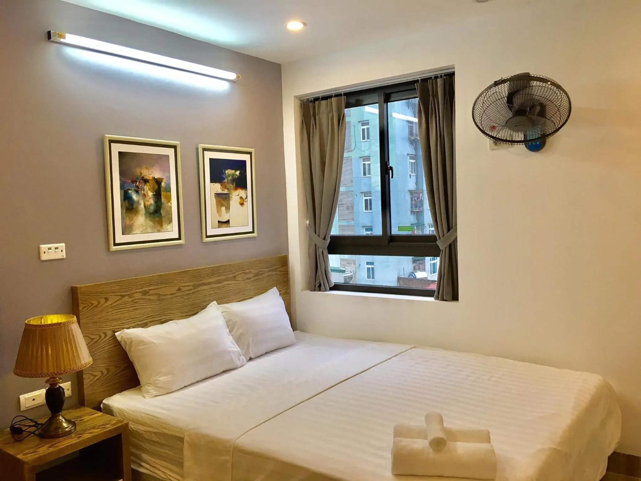 Bed in V House 5 Serviced Apartment