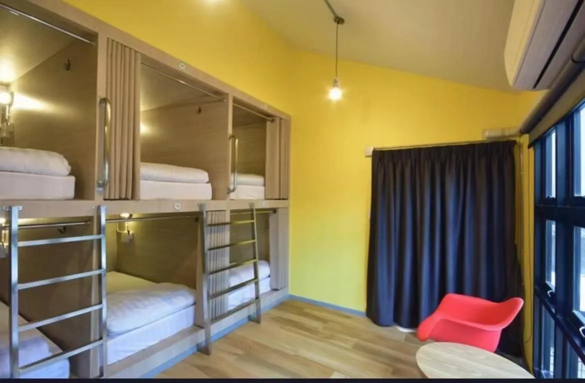 Bed in The Chatbox Silom Hostel