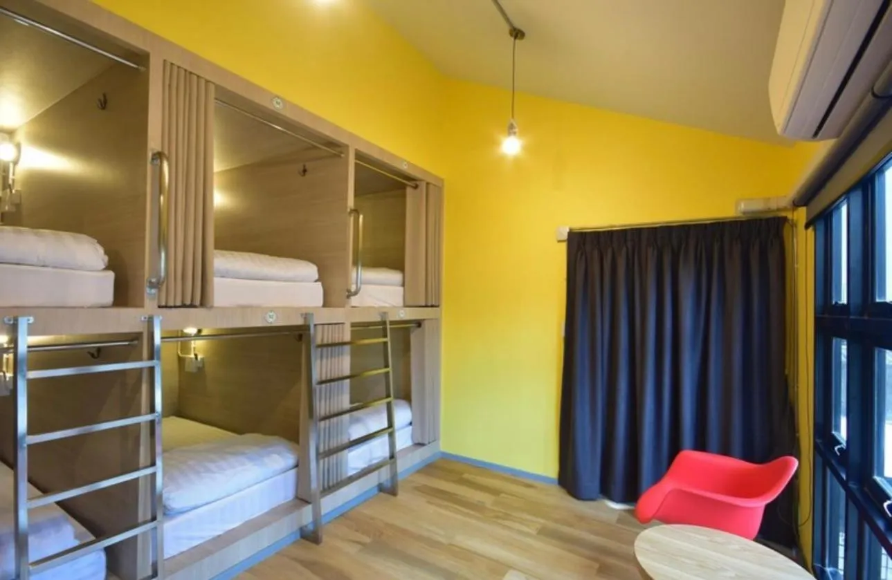 Bed in The Chatbox Silom Hostel