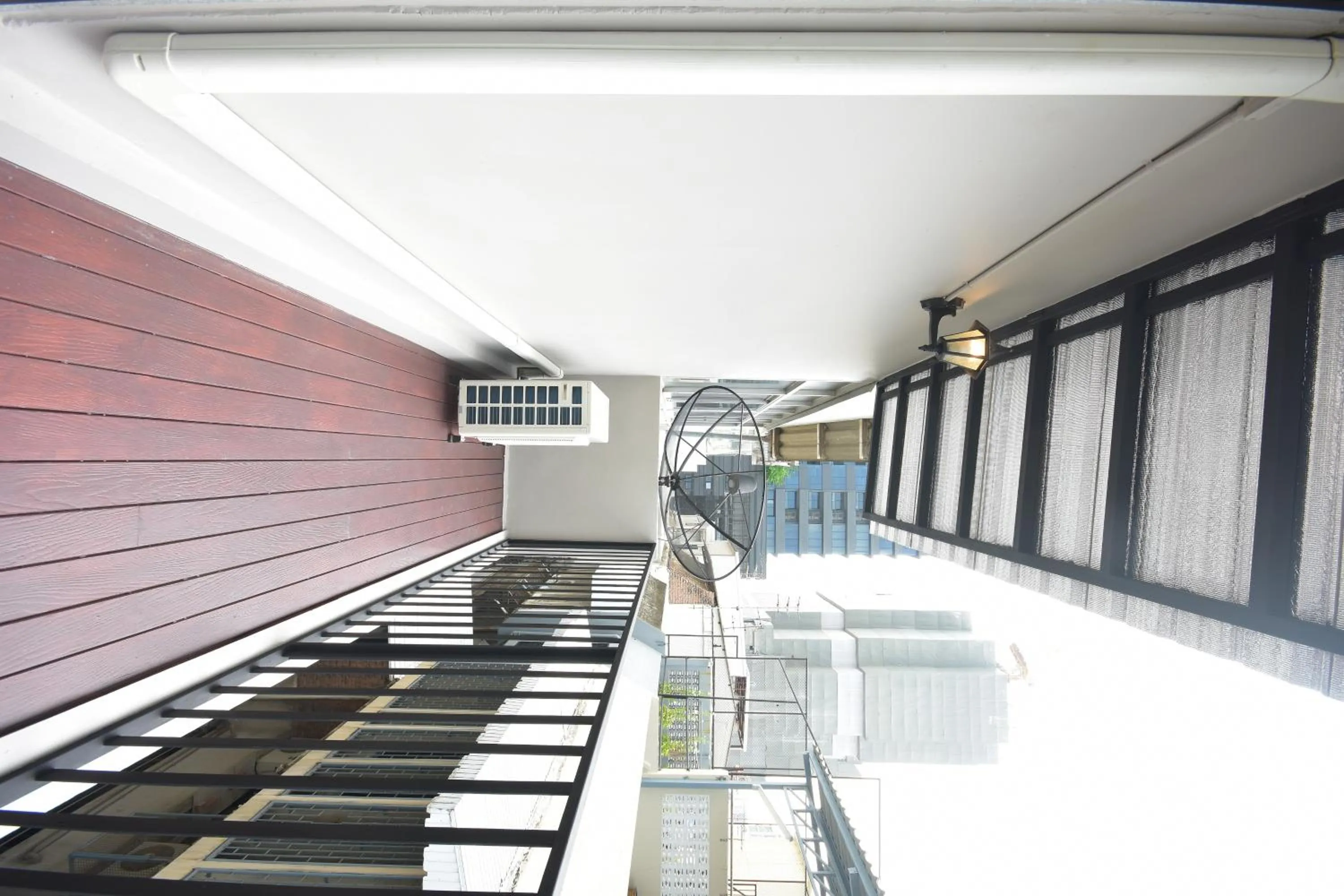 Balcony/Terrace in The Chatbox Silom Hostel