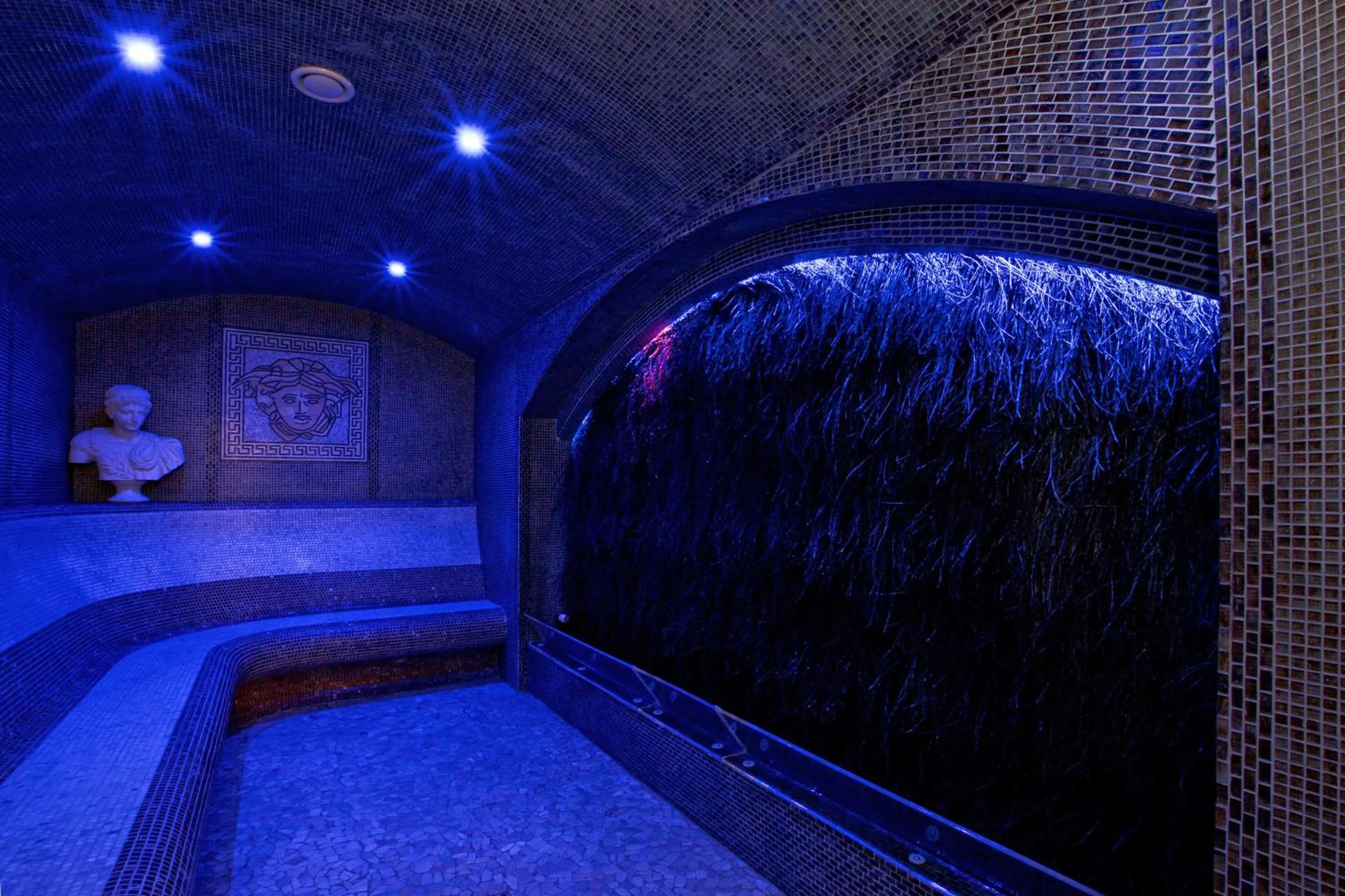 Steam room in Pałac Saturna