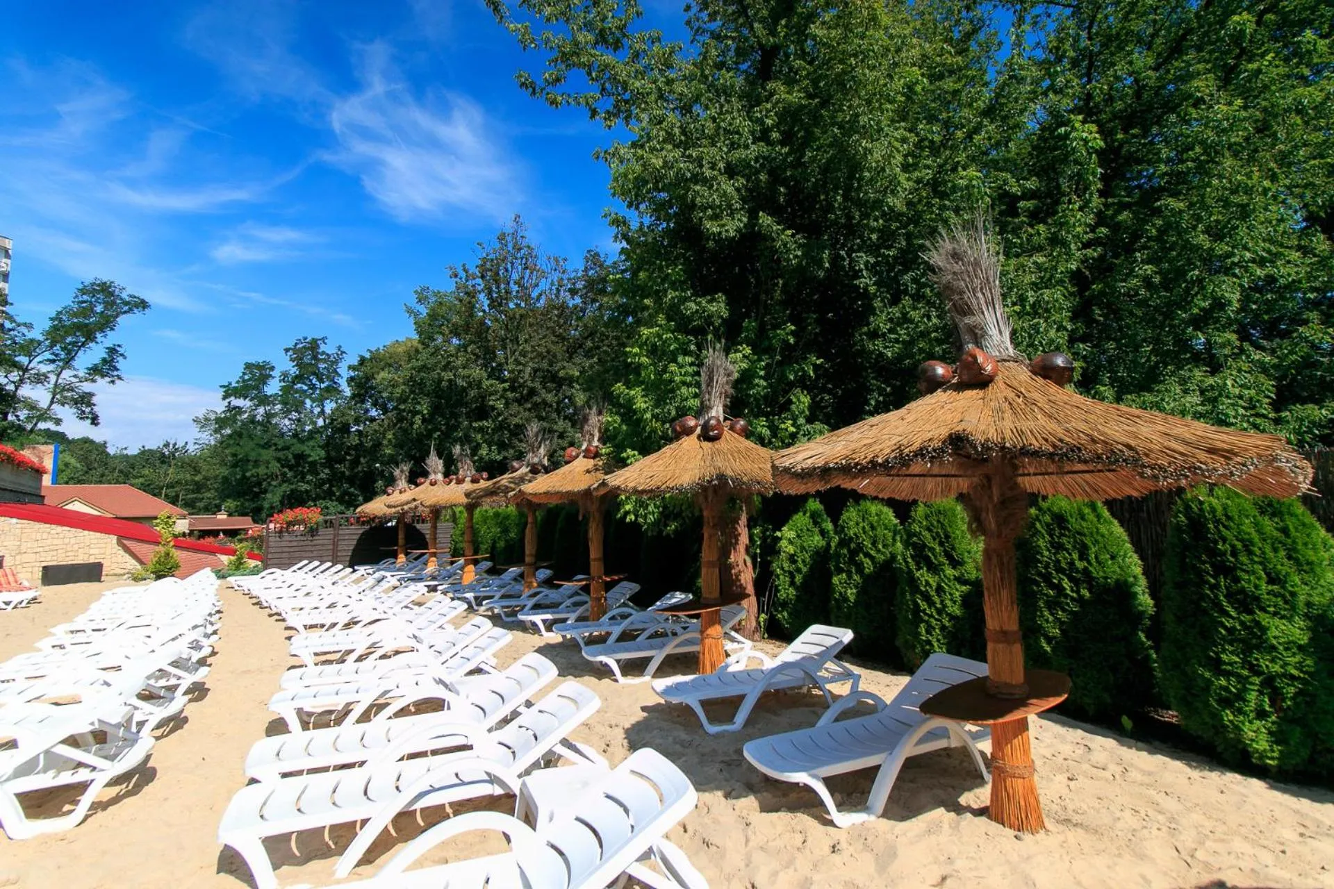 Beach in Pałac Saturna