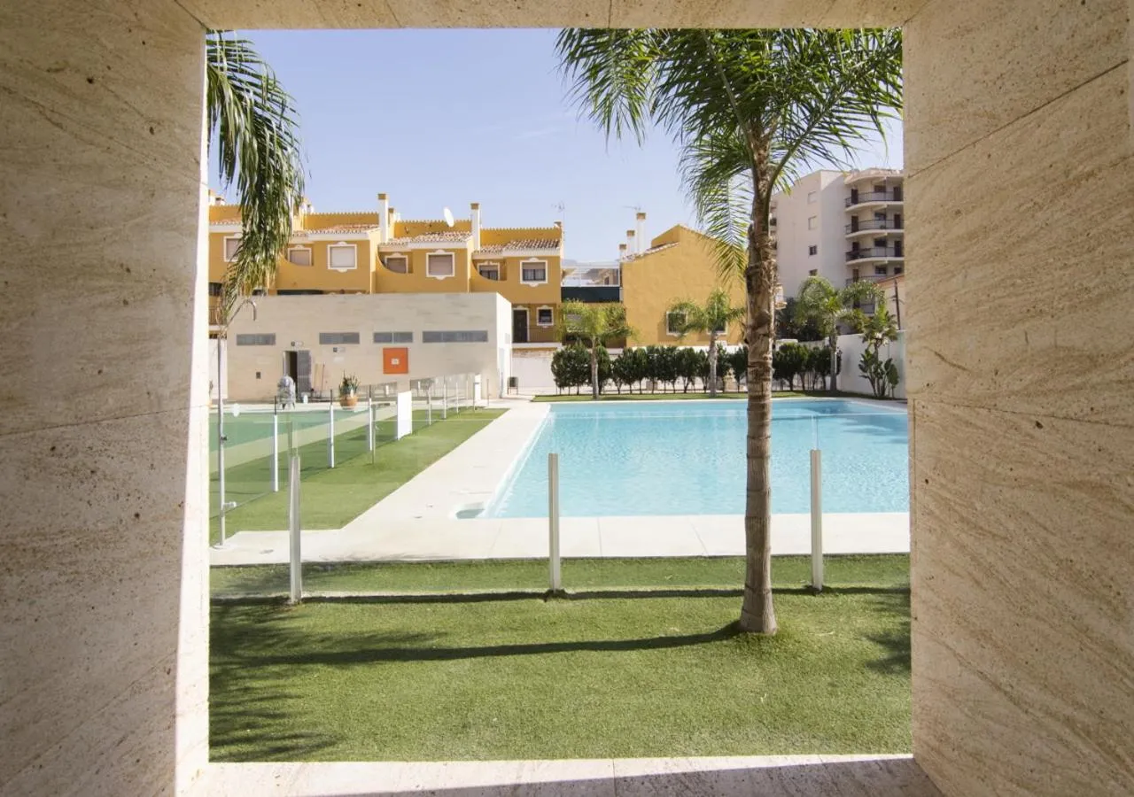 Garden in Albergue Inturjoven Torremolinos