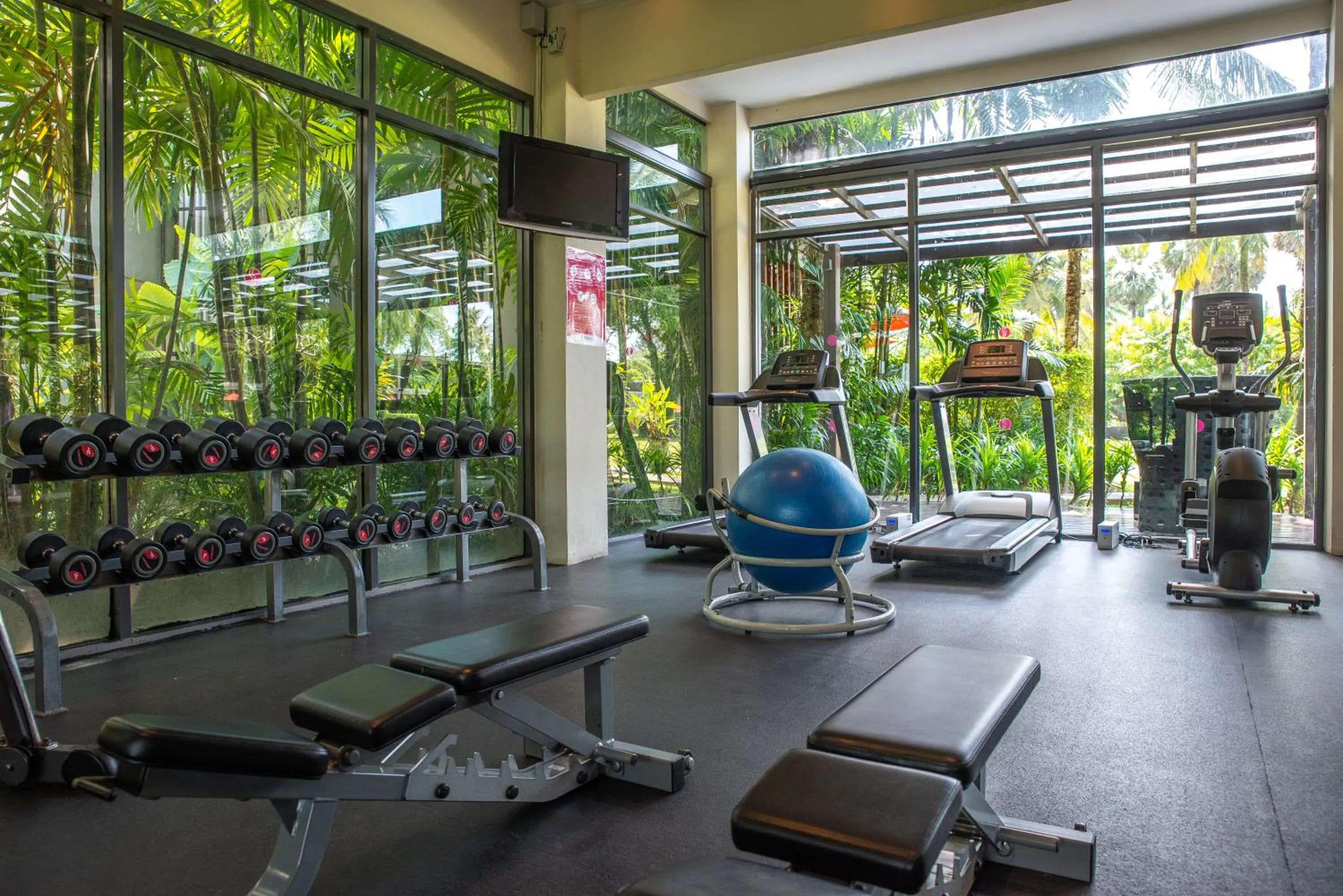 Fitness centre/facilities in Ramada Resort by Wyndham Khao Lak