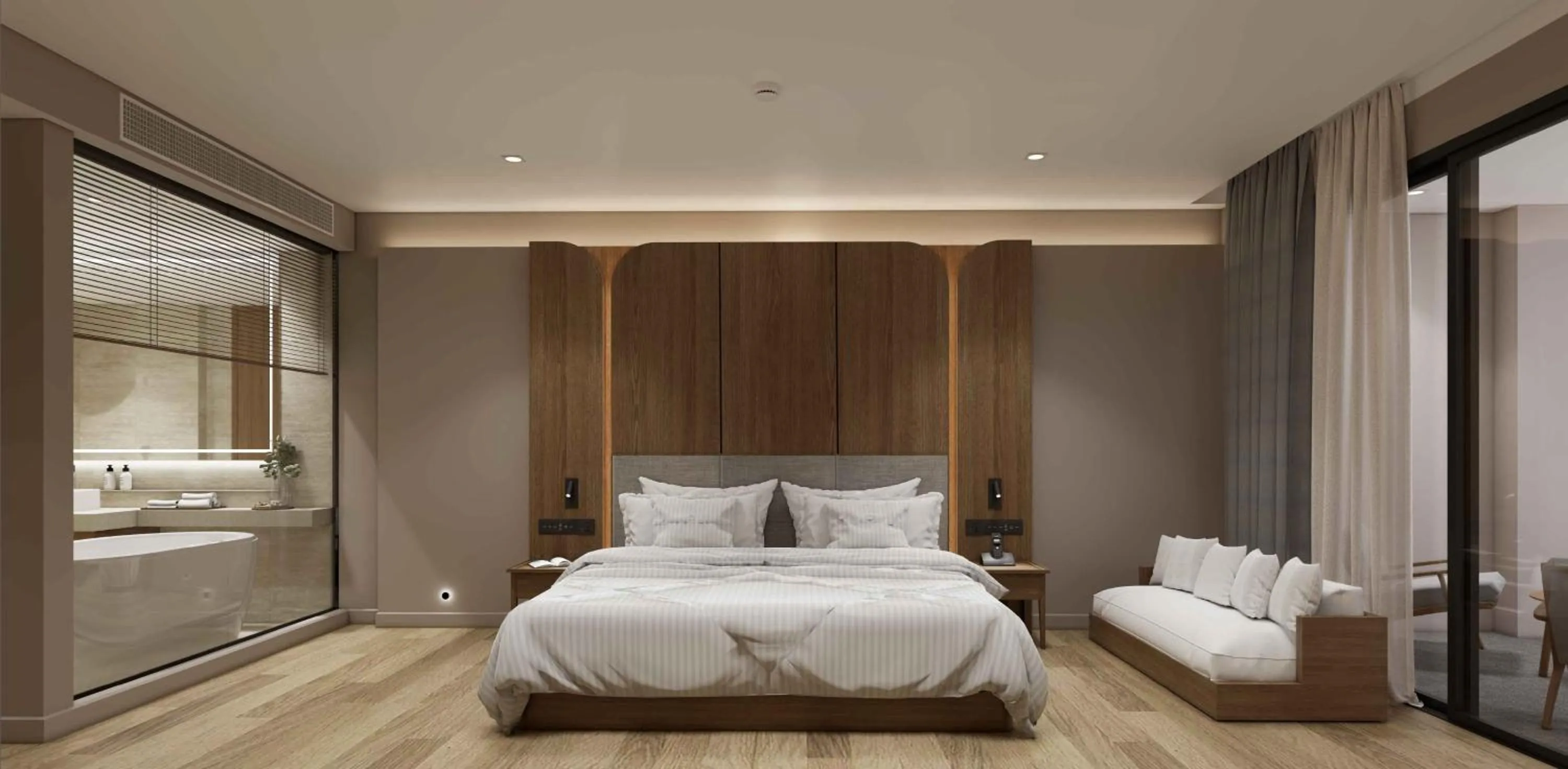 Bedroom, Bed in Ramada Resort by Wyndham Khao Lak