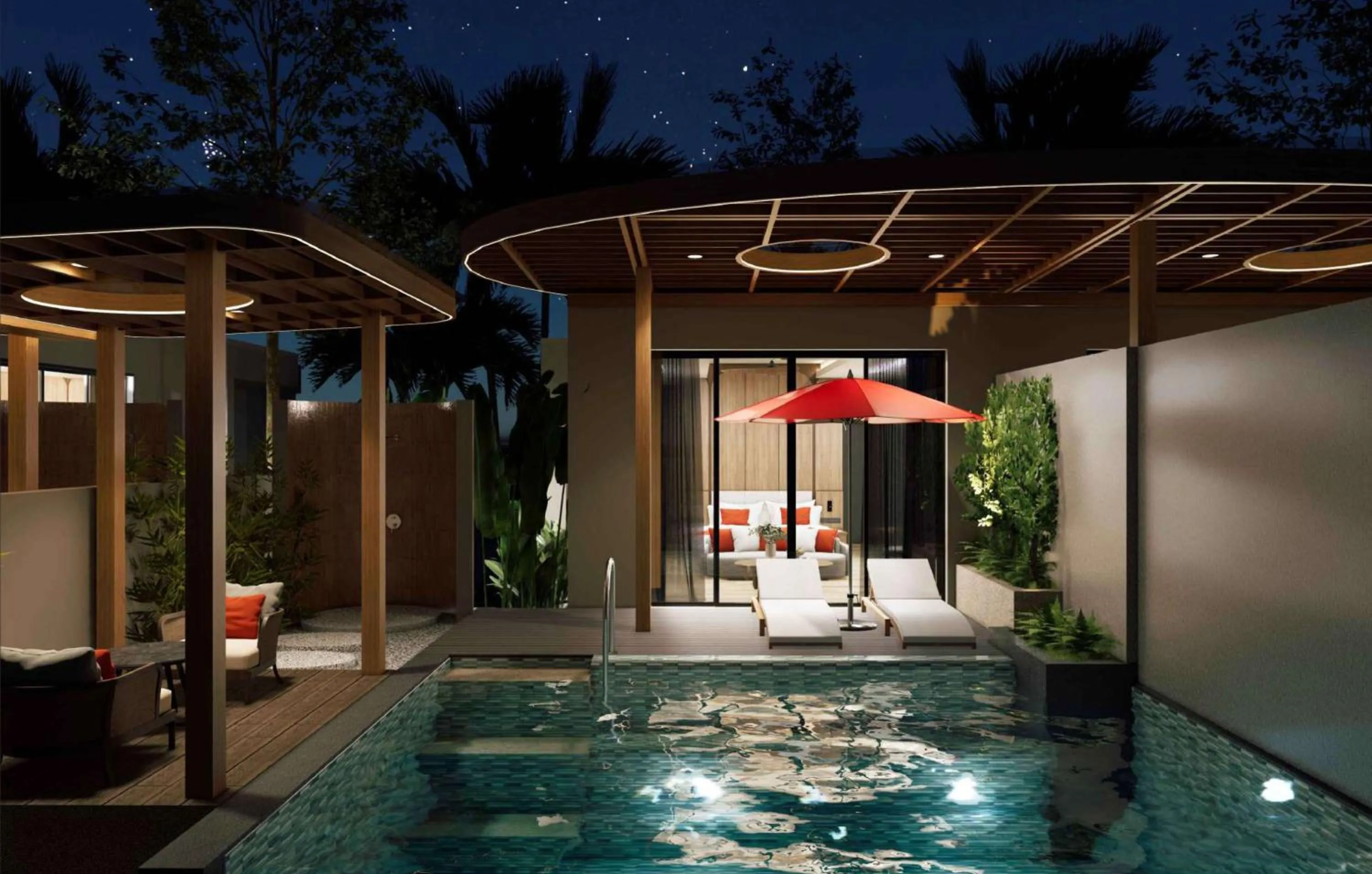 Pool view in Ramada Resort by Wyndham Khao Lak