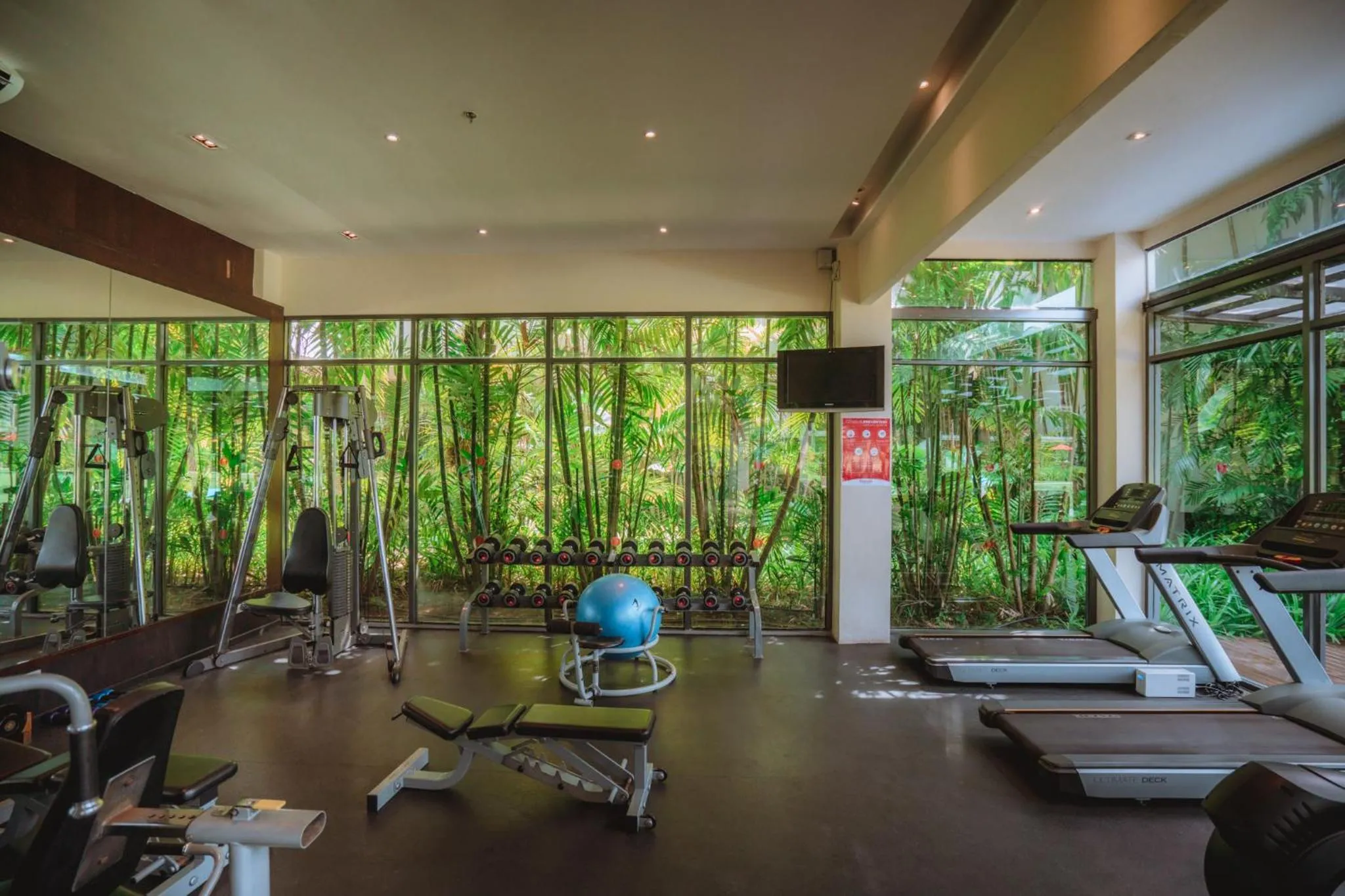Fitness centre/facilities in Ramada Resort by Wyndham Khao Lak