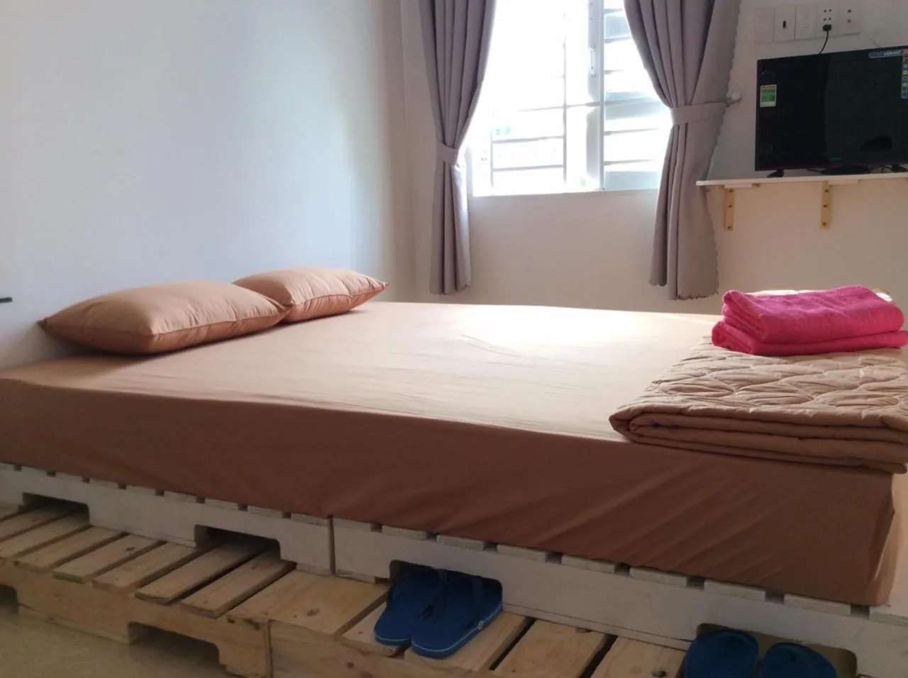 Bed in Lan Thai Ngoc Hotel