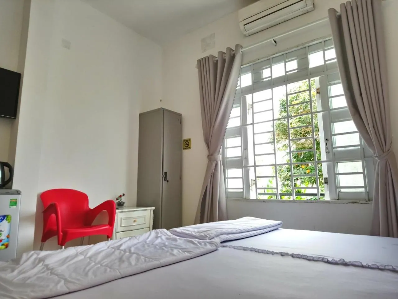 Bed in Lan Thai Ngoc Hotel