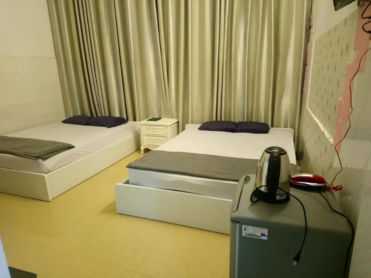 Bed in Lan Thai Ngoc Hotel