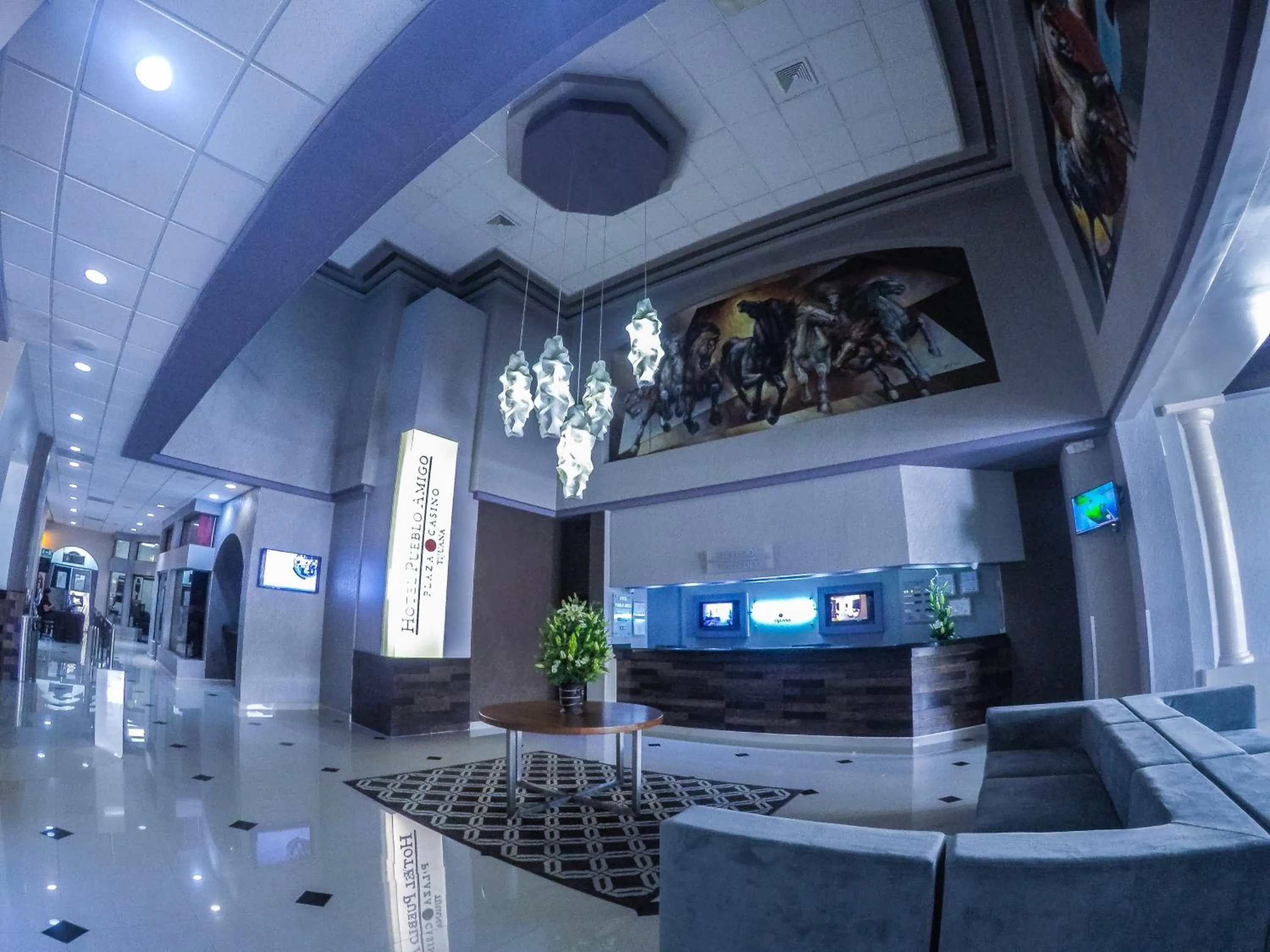 Lobby or reception in Pueblo Amigo Hotel Plaza y Casino