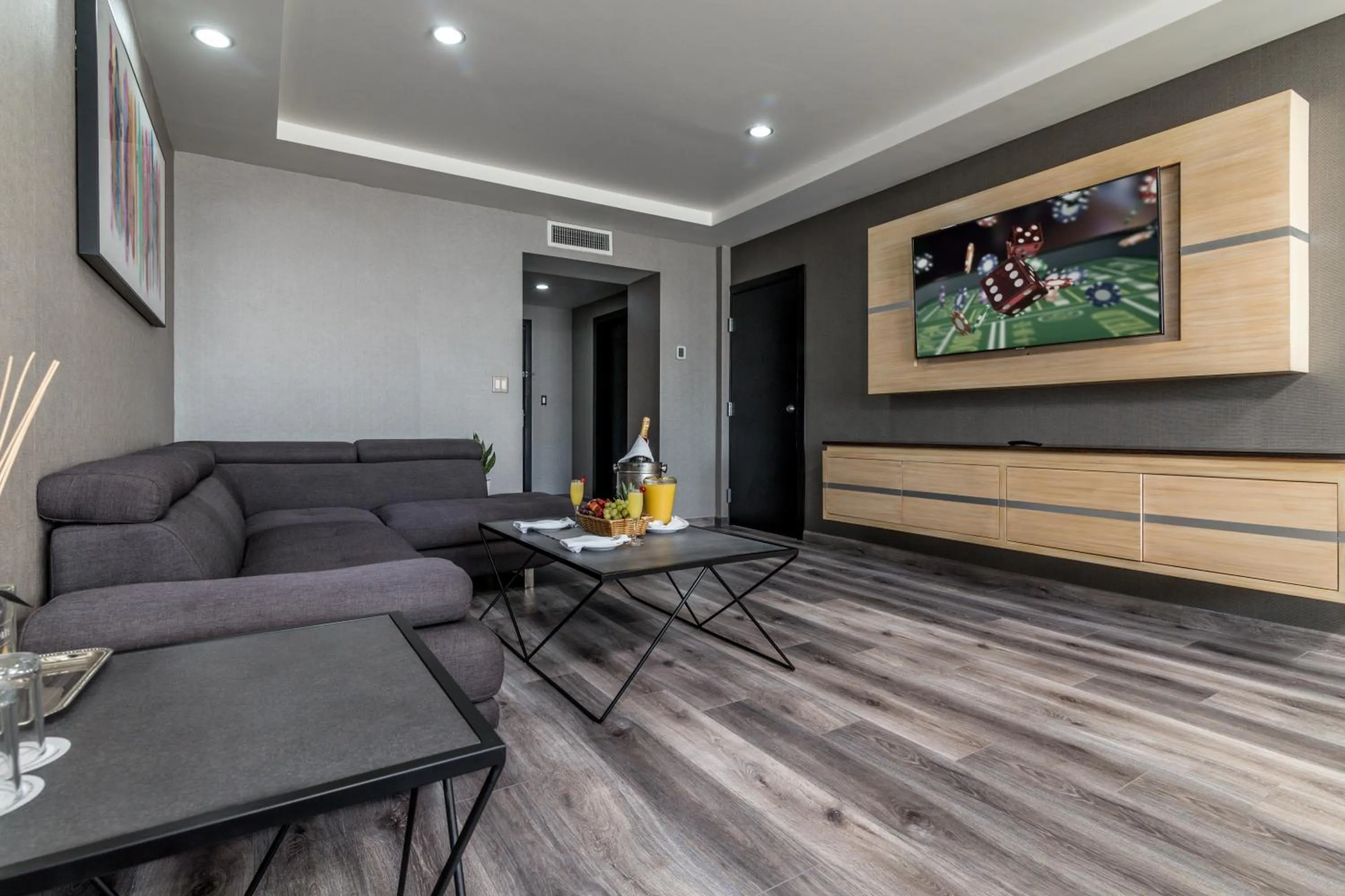 Communal lounge/ TV room in Pueblo Amigo Hotel Plaza y Casino