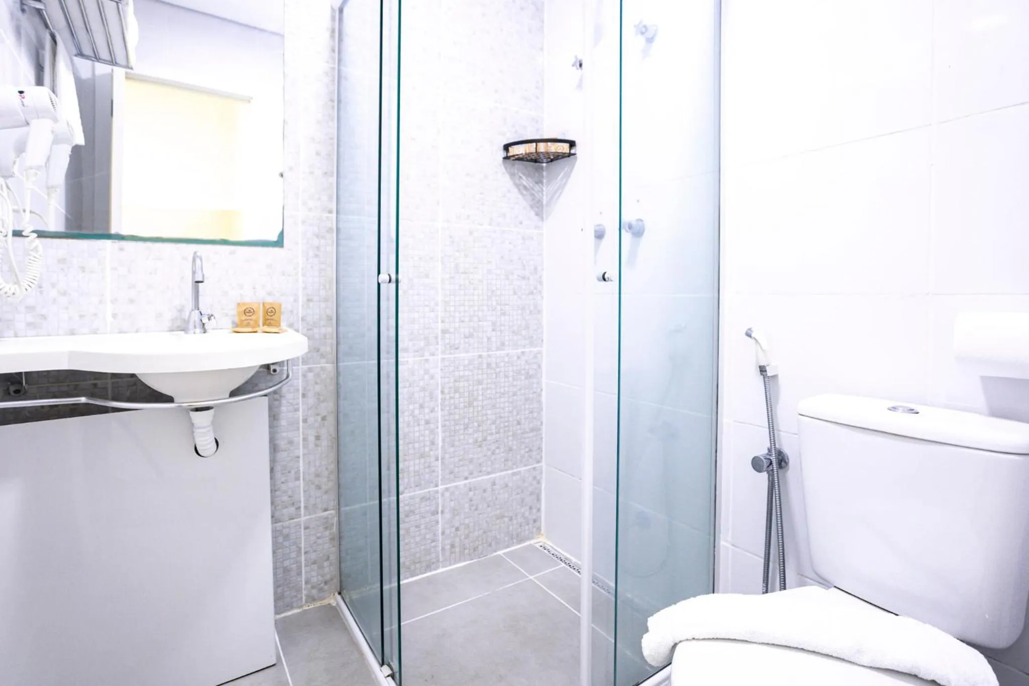 Bathroom in Travel Inn Express Hotels Brás