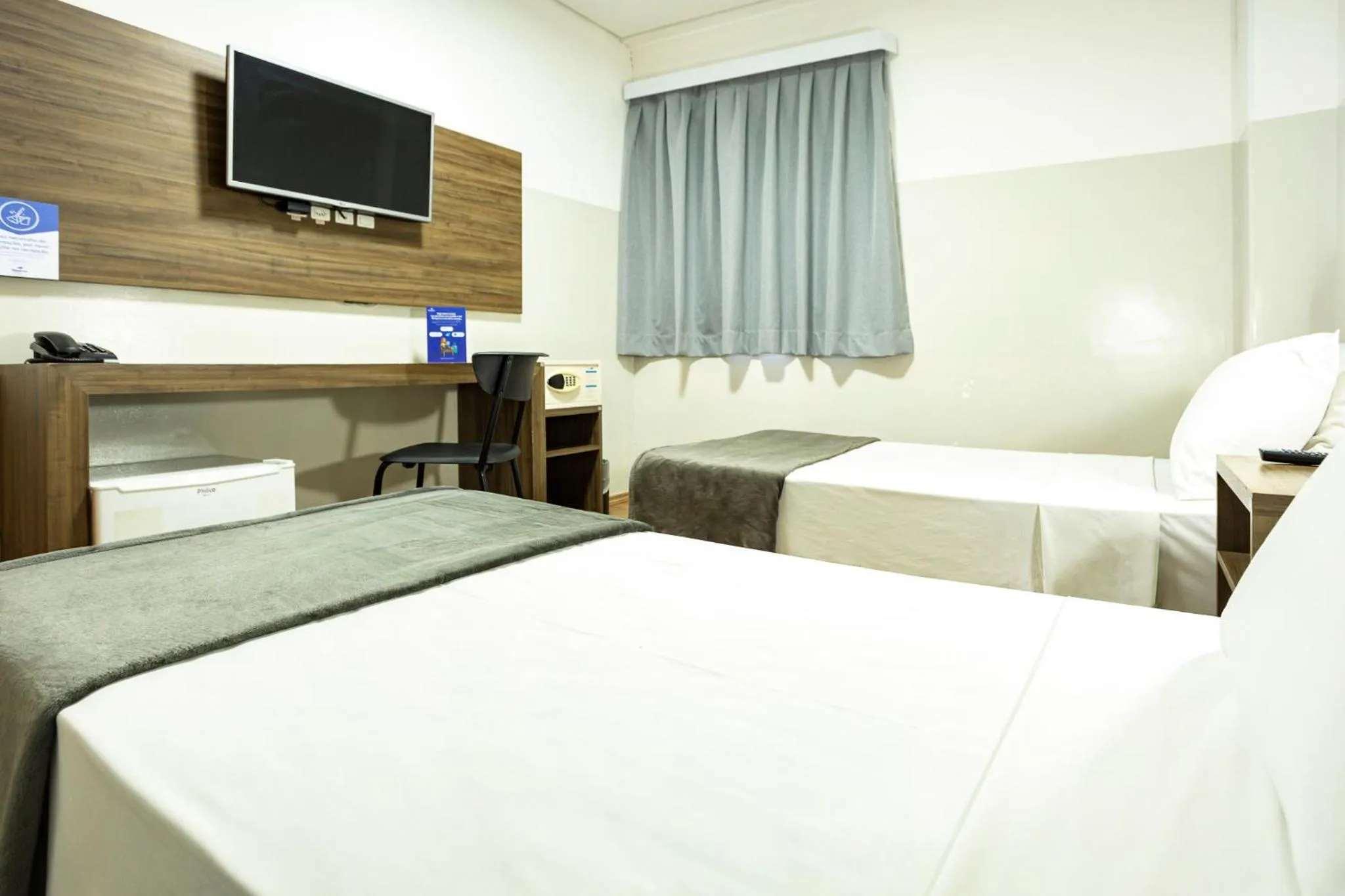 TV and multimedia, Bed in Travel Inn Express Hotels Brás