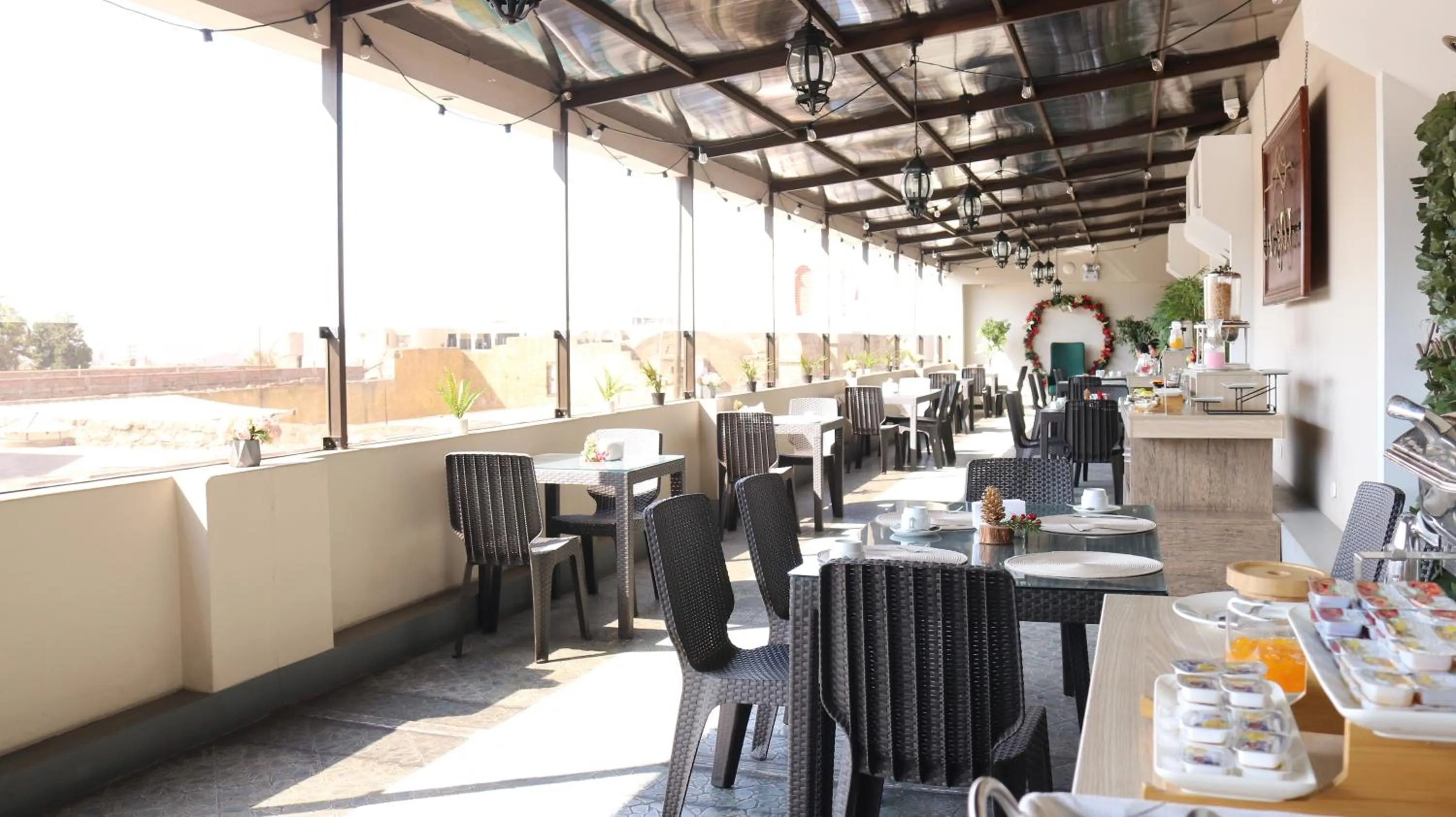 Patio in Hotel Corregidor by Cassana