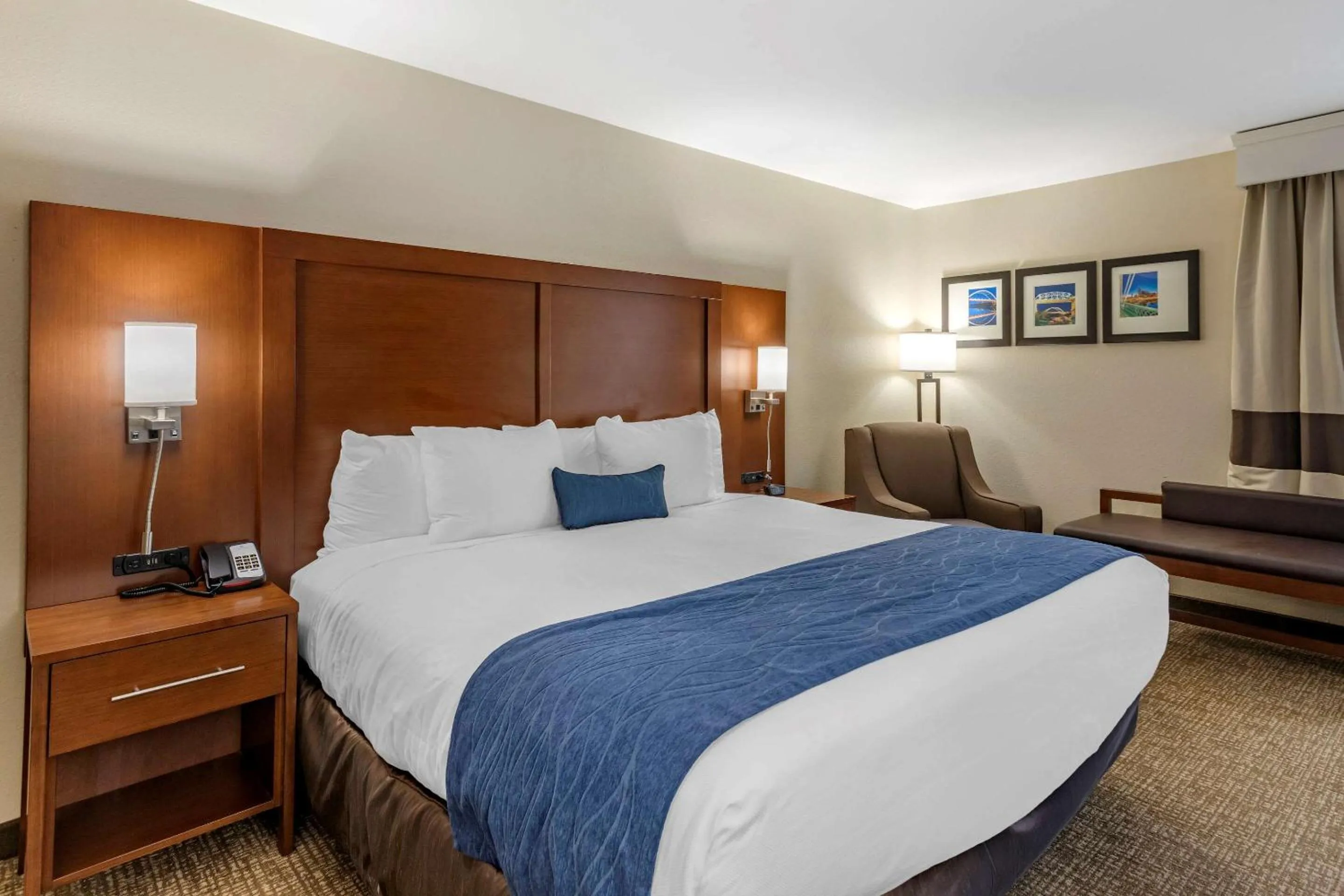 Photo of the whole room, Bed in Comfort Inn Nashville - Opryland Area
